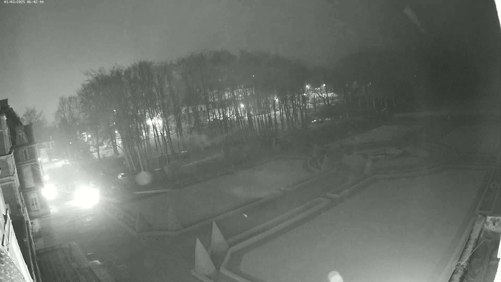 Saint-Omer- Jardin à la française (French Garden) Live Cam - Saint-Omer, Pas-de-Calais, Hauts-de-France, France