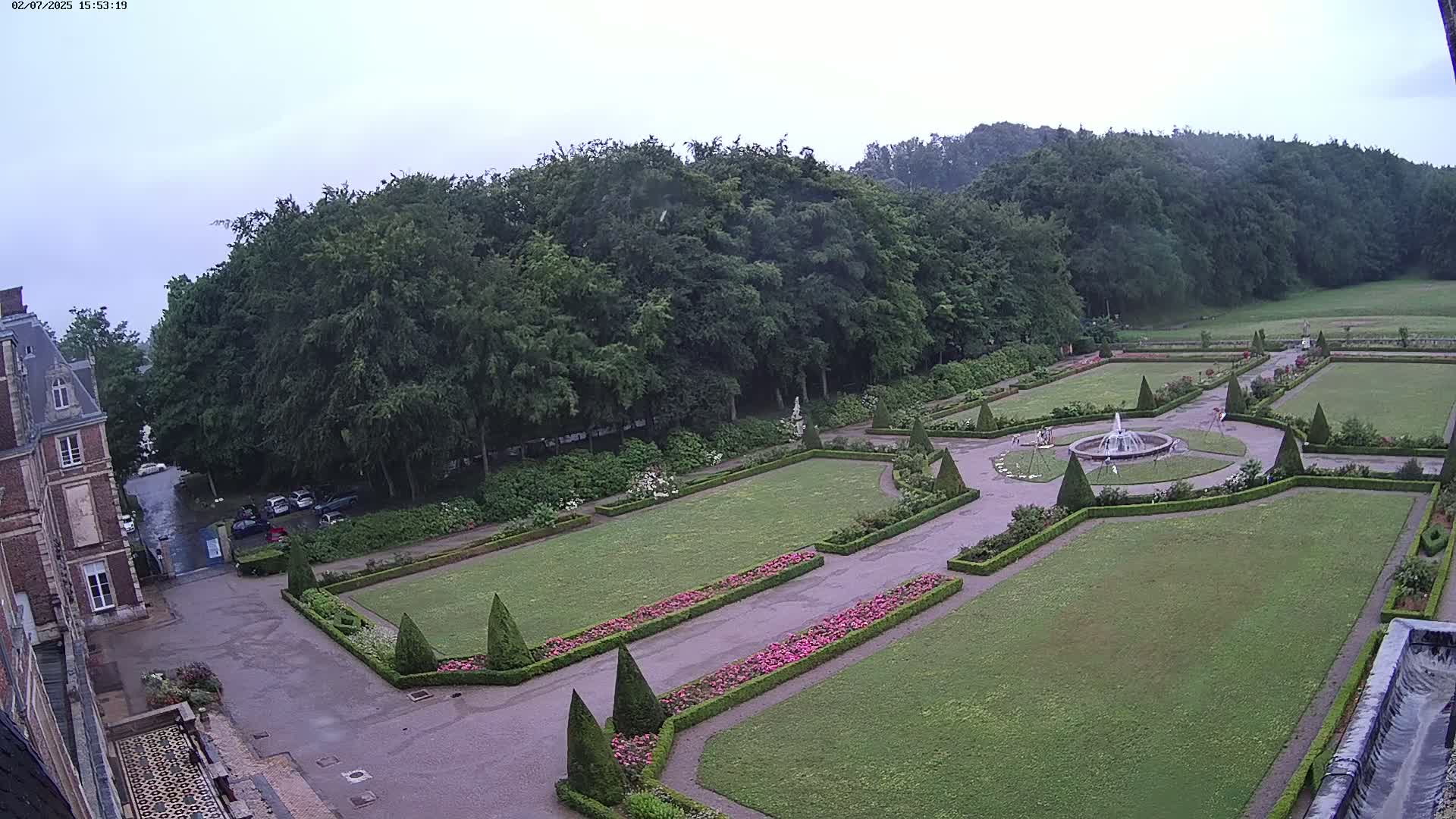 Saint-Omer- Jardin à la française (French Garden) Live Cam - Saint-Omer, Pas-de-Calais, Hauts-de-France, France