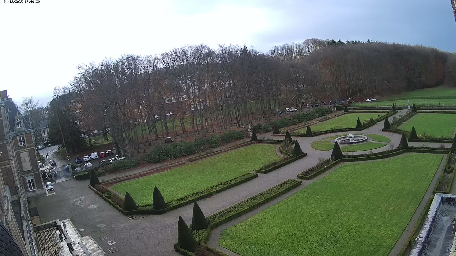 Saint-Omer- Jardin à la française (French Garden) Live Cam - Saint-Omer, Pas-de-Calais, Hauts-de-France, France