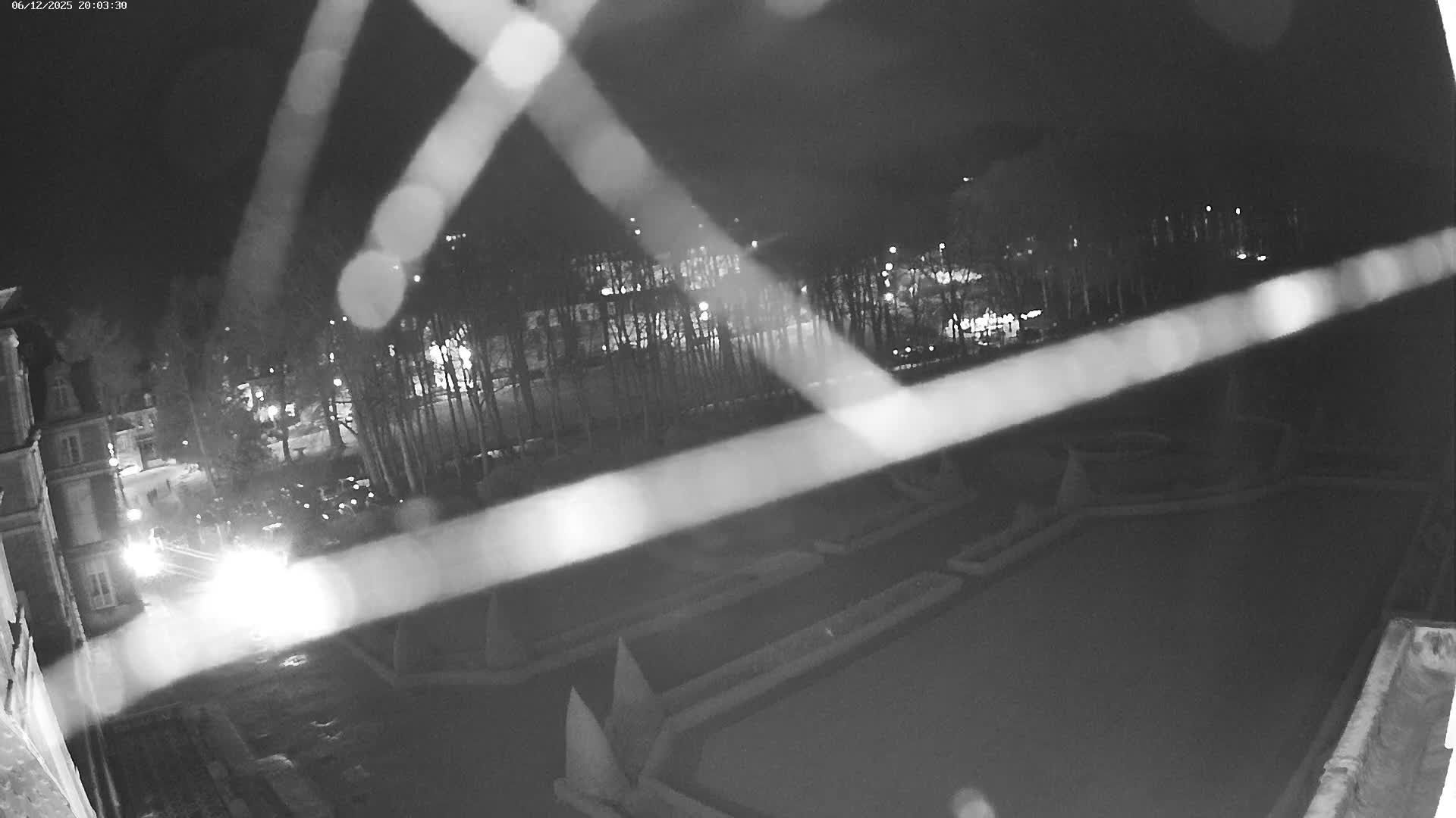 Saint-Omer- Jardin à la française (French Garden) Live Cam - Saint-Omer, Pas-de-Calais, Hauts-de-France, France