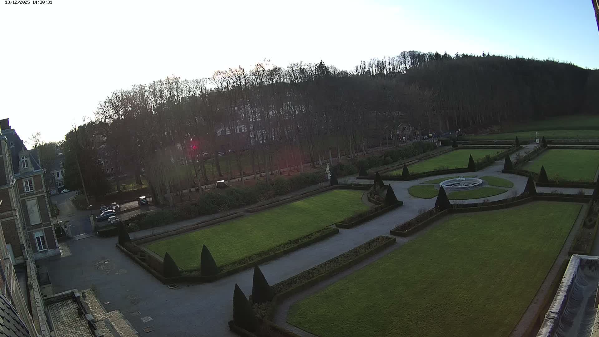 Saint-Omer- Jardin à la française (French Garden) Live Cam - Saint-Omer, Pas-de-Calais, Hauts-de-France, France