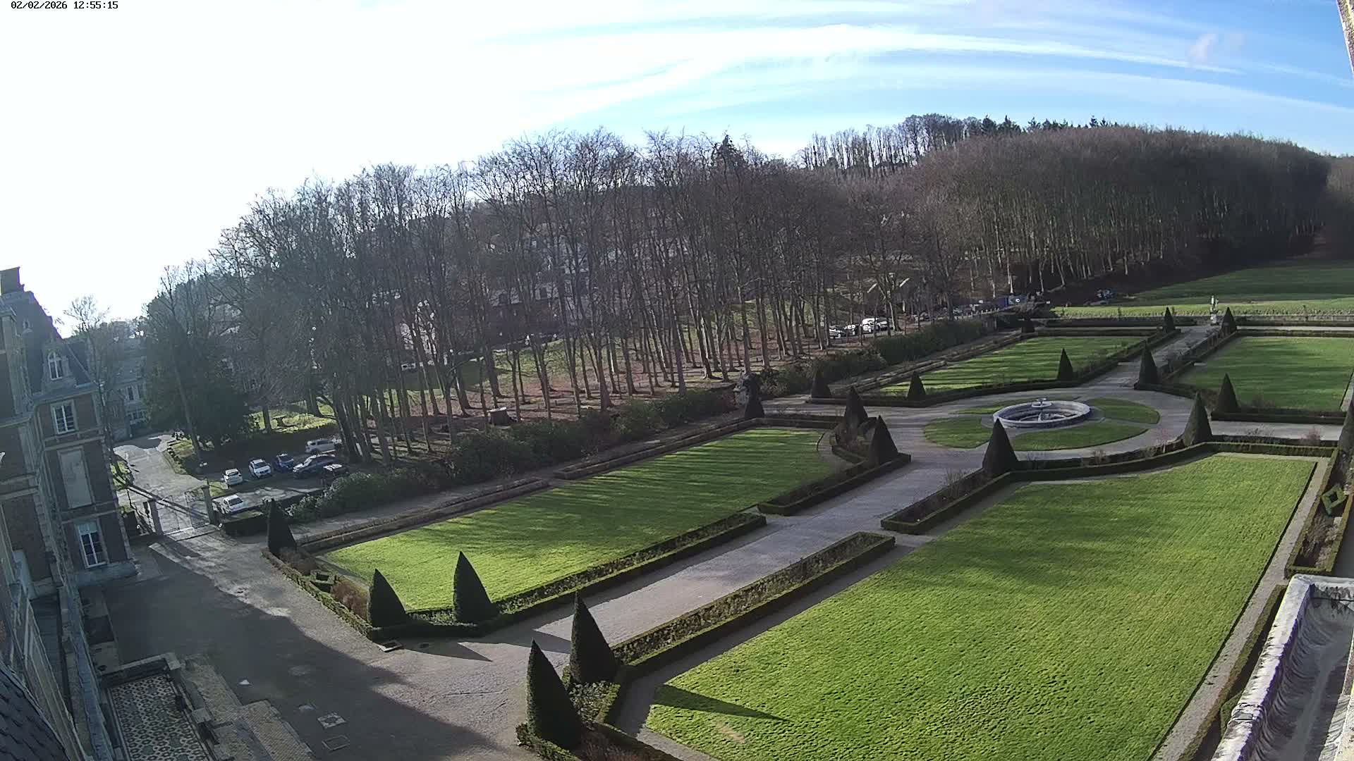 Saint-Omer- Jardin à la française (French Garden) Live Cam - Saint-Omer, Pas-de-Calais, Hauts-de-France, France