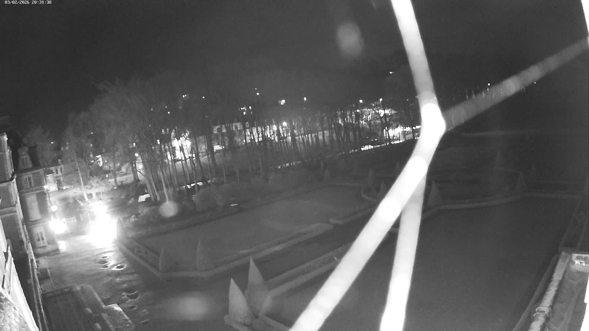 Saint-Omer- Jardin à la française (French Garden) Live Cam - Saint-Omer, Pas-de-Calais, Hauts-de-France, France