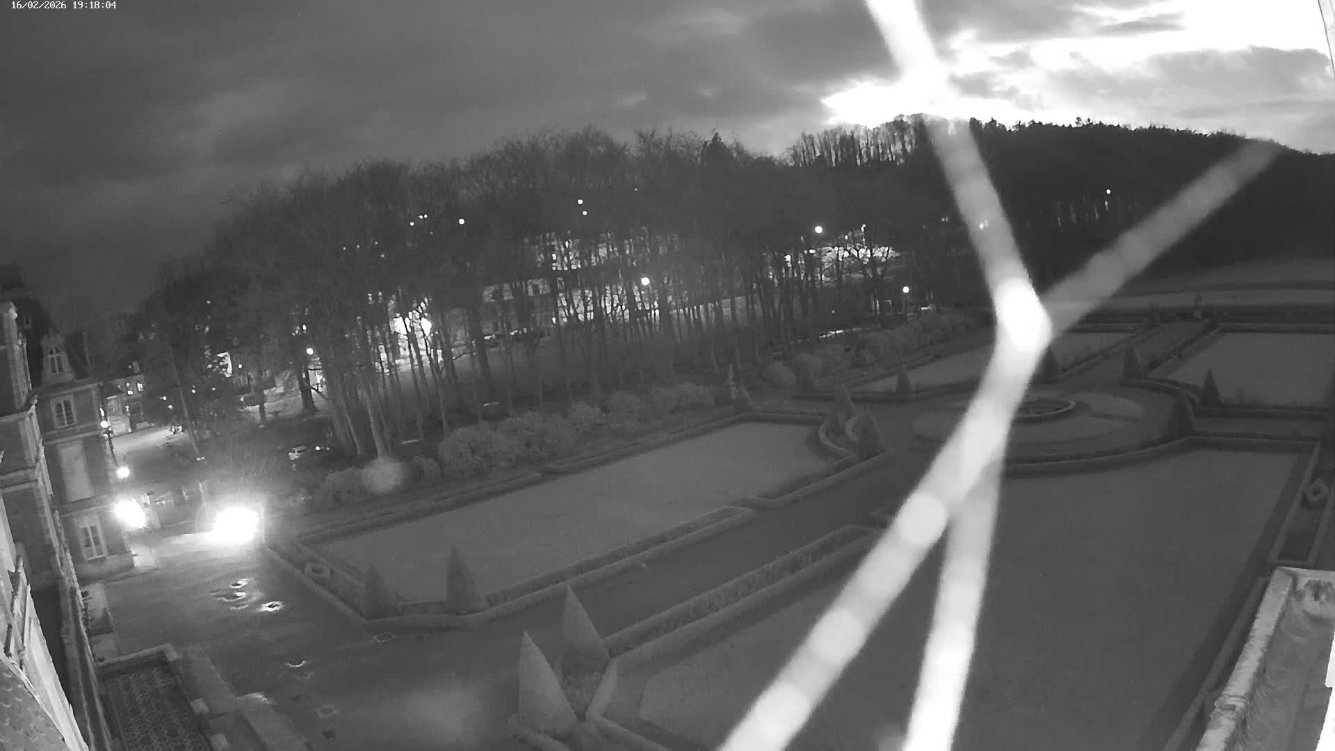 Saint-Omer- Jardin à la française (French Garden) Live Cam - Saint-Omer, Pas-de-Calais, Hauts-de-France, France