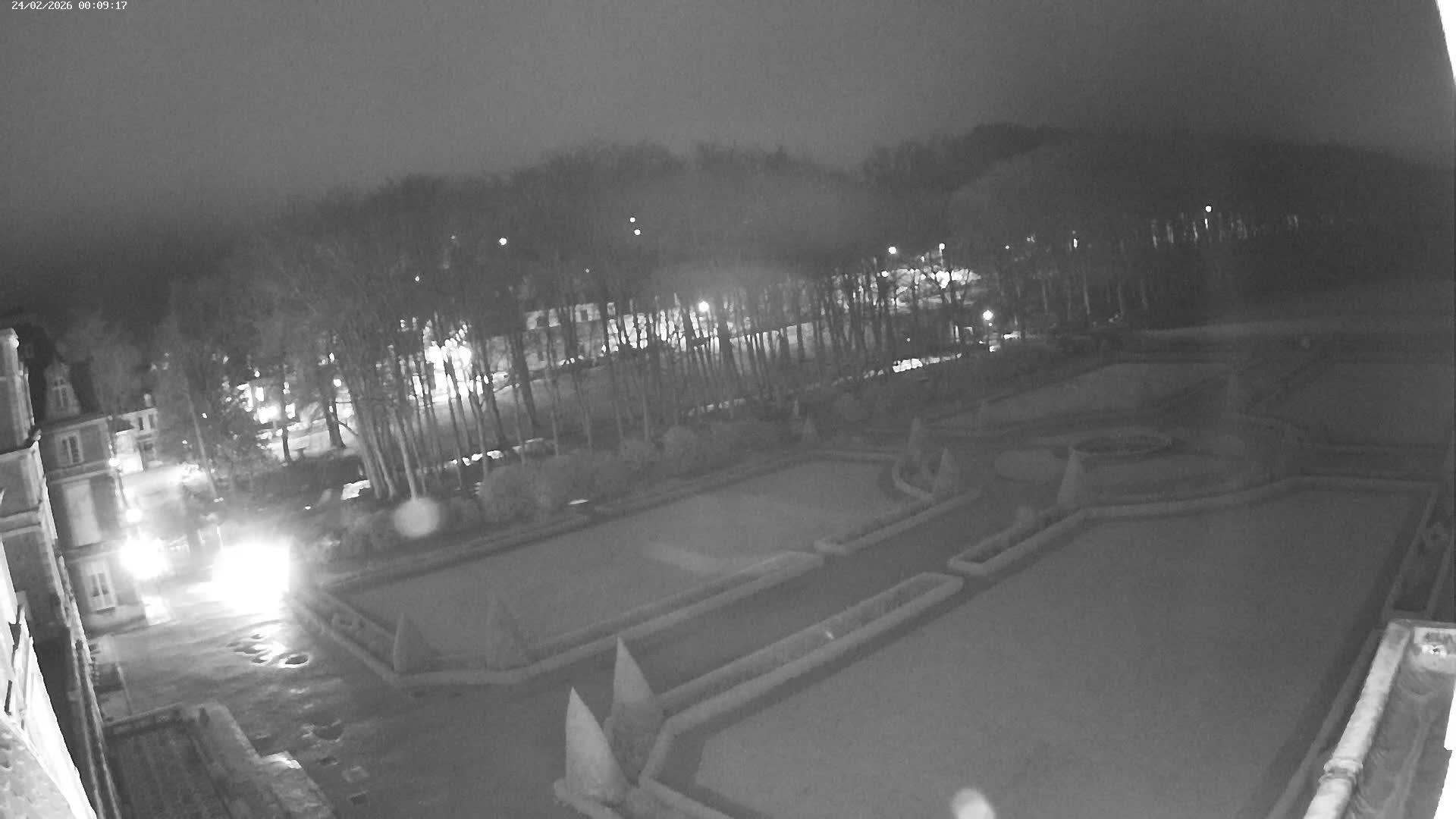 Saint-Omer- Jardin à la française (French Garden) Live Cam - Saint-Omer, Pas-de-Calais, Hauts-de-France, France