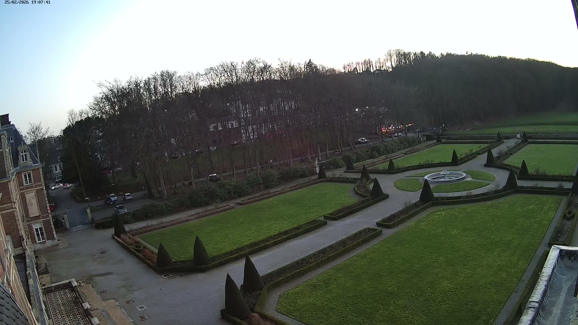 Saint-Omer- Jardin à la française (French Garden) Live Cam - Saint-Omer, Pas-de-Calais, Hauts-de-France, France
