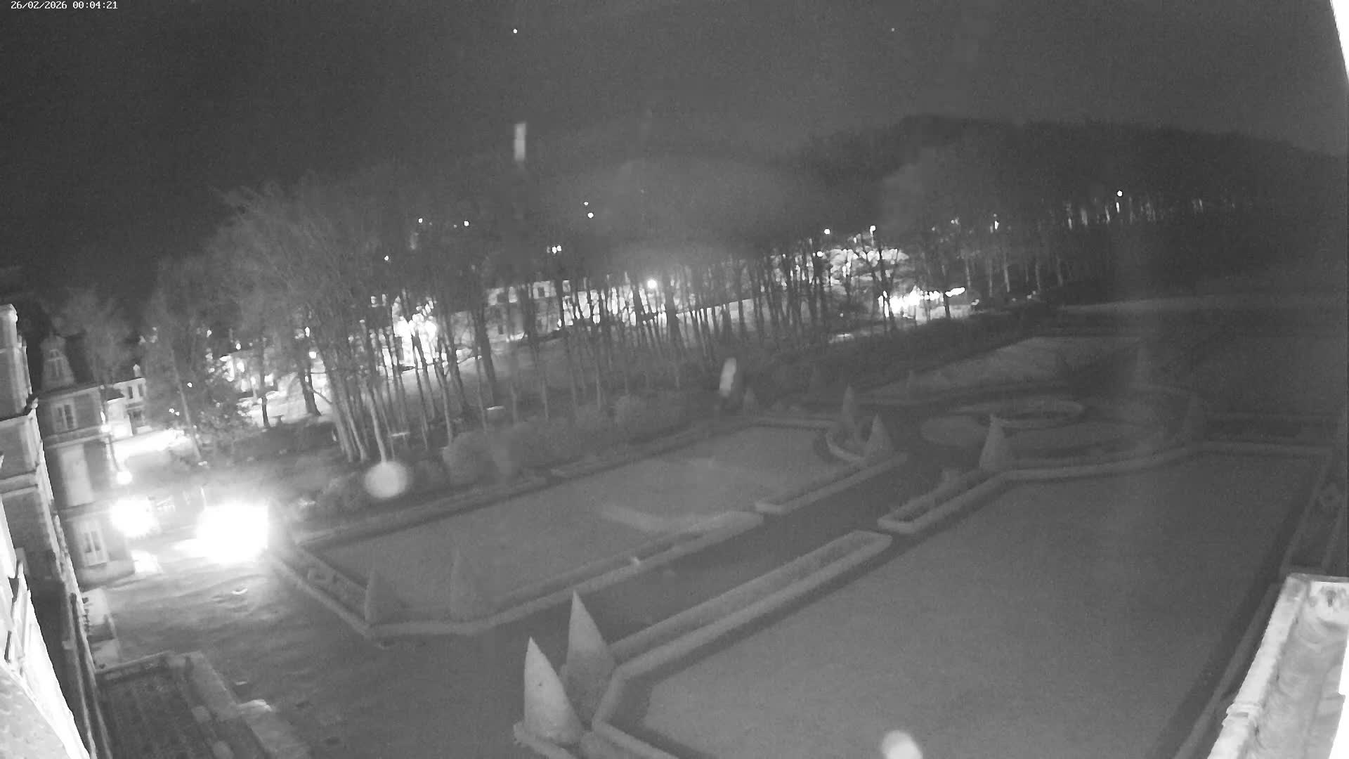 Saint-Omer- Jardin à la française (French Garden) Live Cam - Saint-Omer, Pas-de-Calais, Hauts-de-France, France