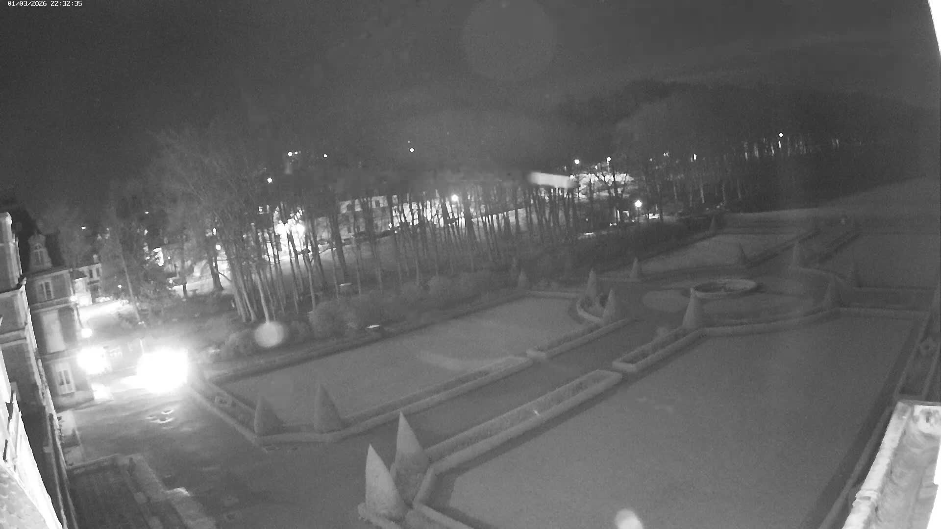 Saint-Omer- Jardin à la française (French Garden) Live Cam - Saint-Omer, Pas-de-Calais, Hauts-de-France, France