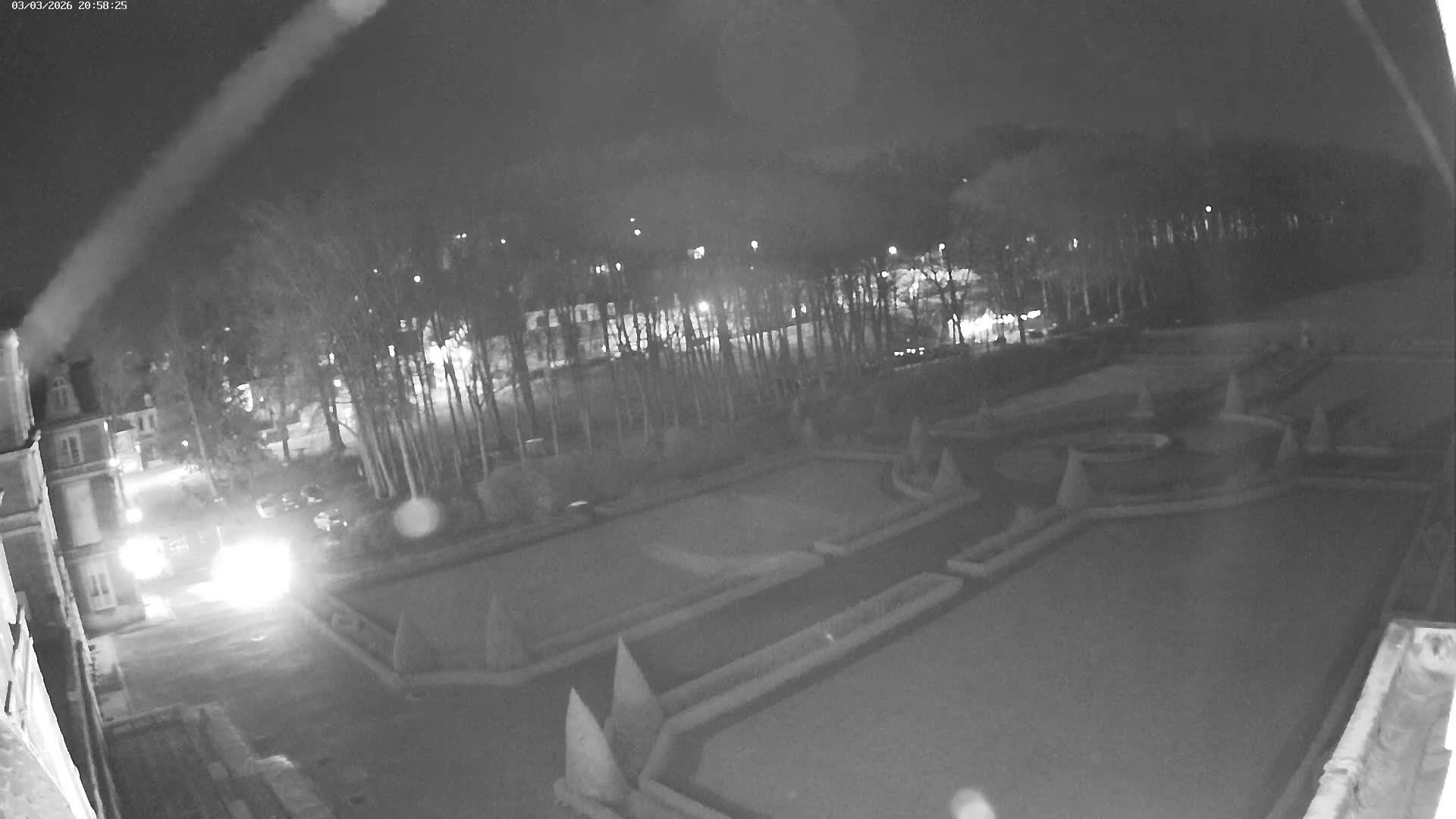 Saint-Omer- Jardin à la française (French Garden) Live Cam - Saint-Omer, Pas-de-Calais, Hauts-de-France, France