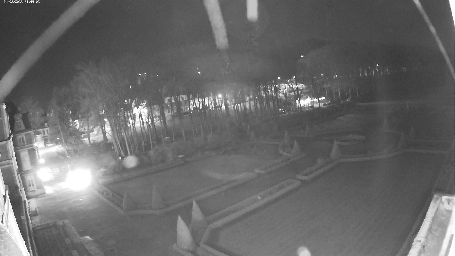Saint-Omer- Jardin à la française (French Garden) Live Cam - Saint-Omer, Pas-de-Calais, Hauts-de-France, France