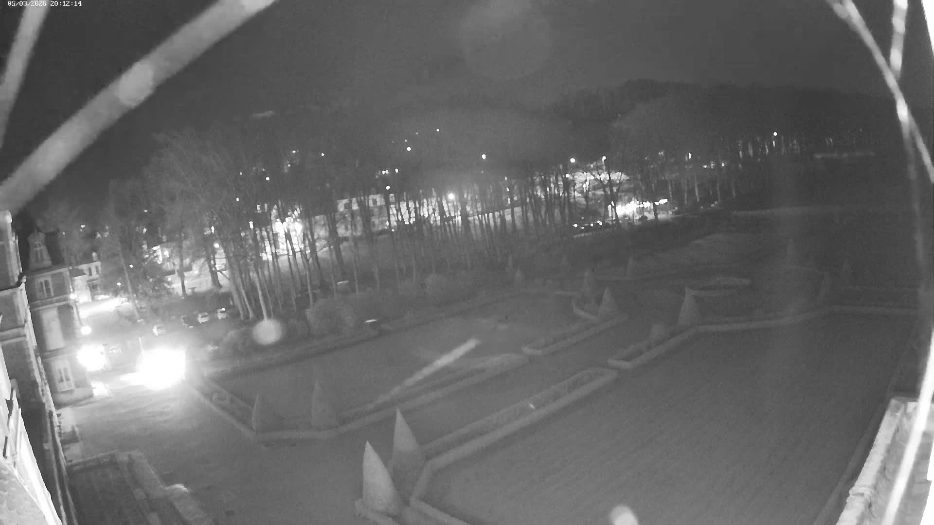 Saint-Omer- Jardin à la française (French Garden) Live Cam - Saint-Omer, Pas-de-Calais, Hauts-de-France, France