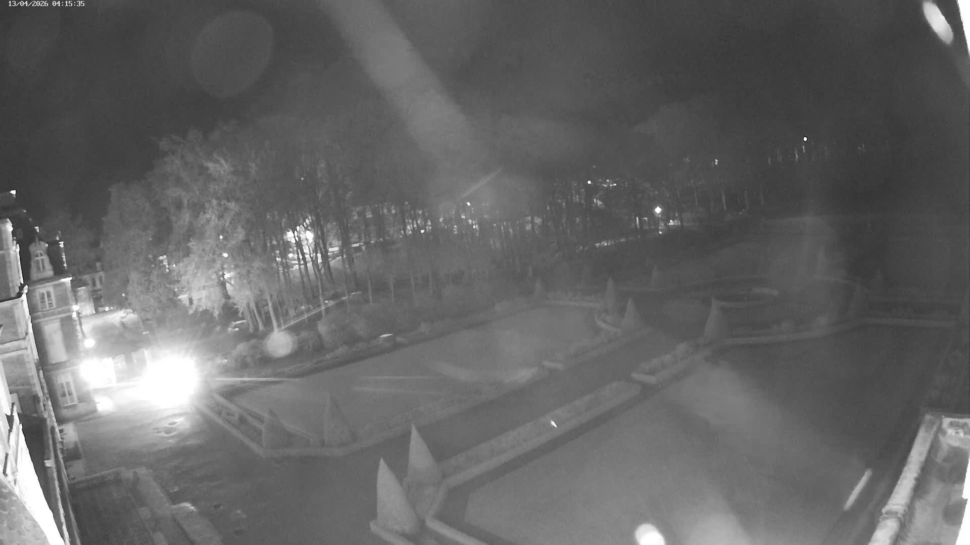Saint-Omer- Jardin à la française (French Garden) Live Cam - Saint-Omer, Pas-de-Calais, Hauts-de-France, France