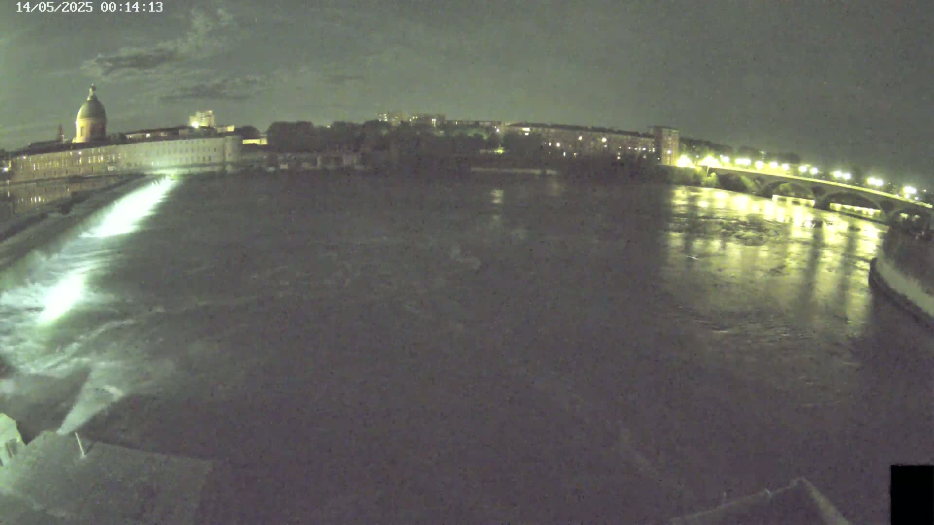Toulouse City & Garonne River Live Cam - Toulouse, Haute-Garonne, Occitanie, France