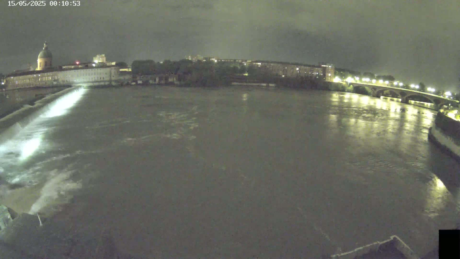 Toulouse City & Garonne River Live Cam - Toulouse, Haute-Garonne, Occitanie, France