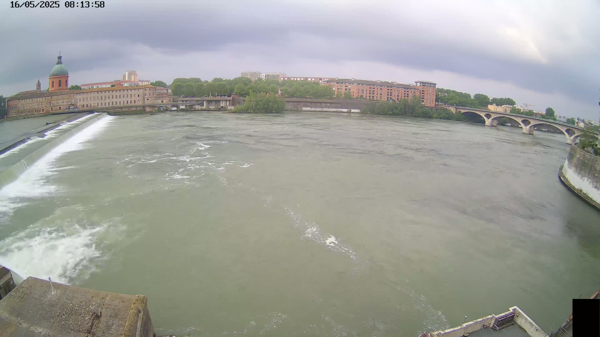 Toulouse City & Garonne River Live Cam - Toulouse, Haute-Garonne, Occitanie, France