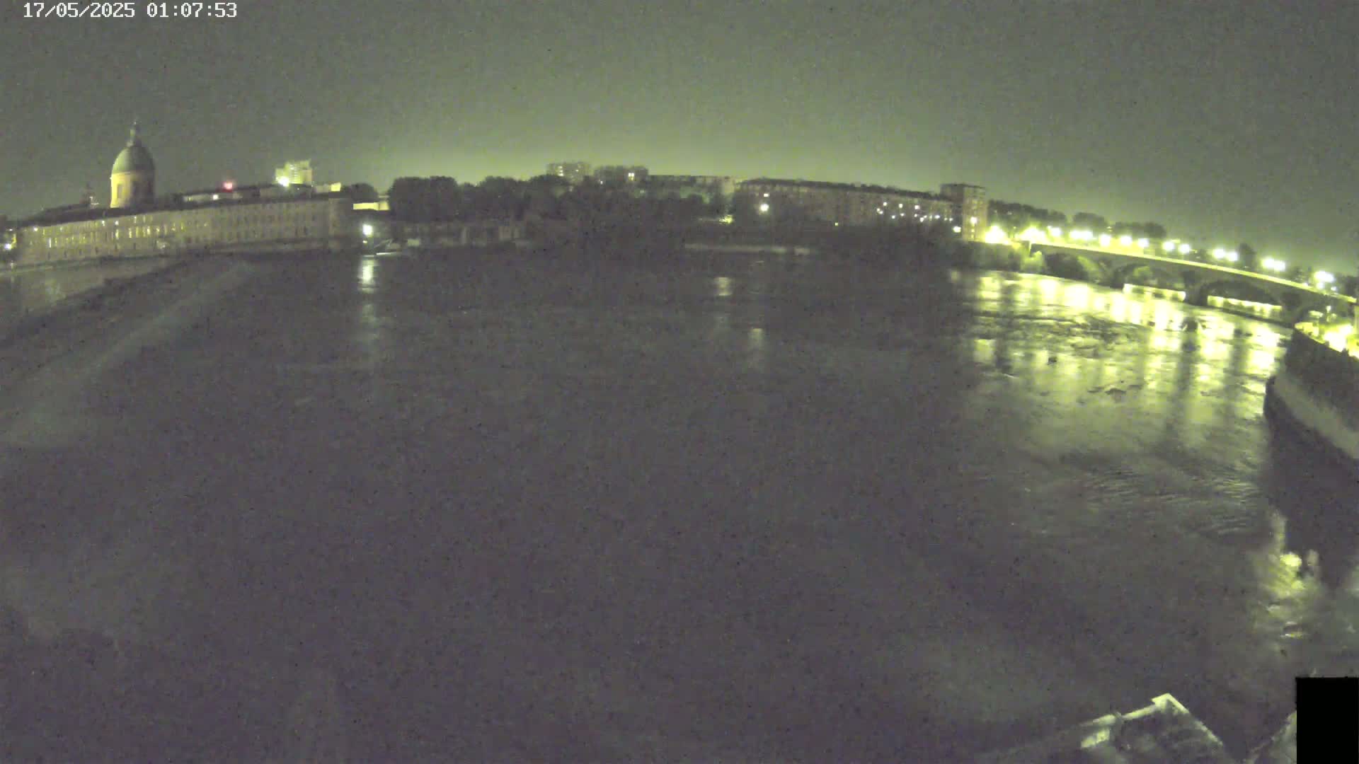 Toulouse City & Garonne River Live Cam - Toulouse, Haute-Garonne, Occitanie, France
