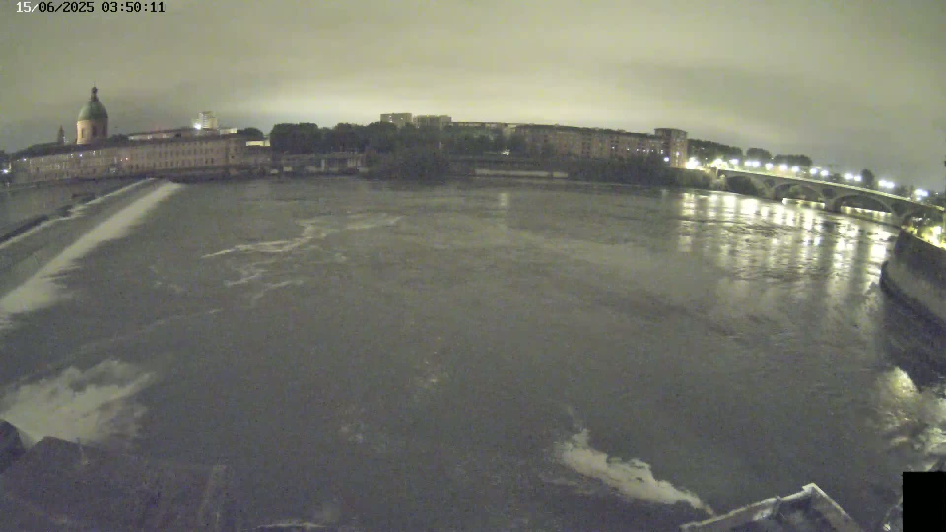 Toulouse City & Garonne River Live Cam - Toulouse, Haute-Garonne, Occitanie, France