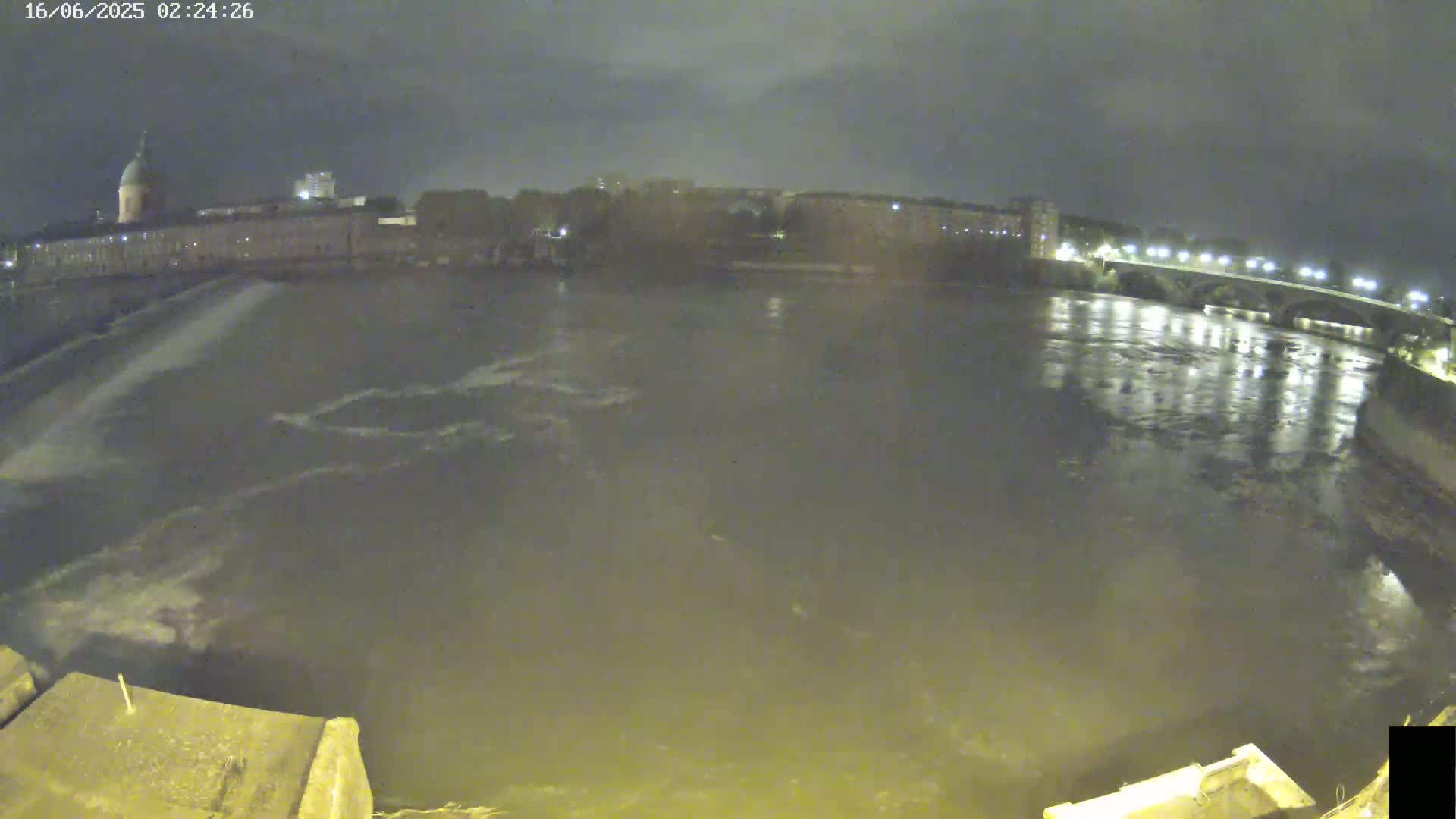 Toulouse City & Garonne River Live Cam - Toulouse, Haute-Garonne, Occitanie, France