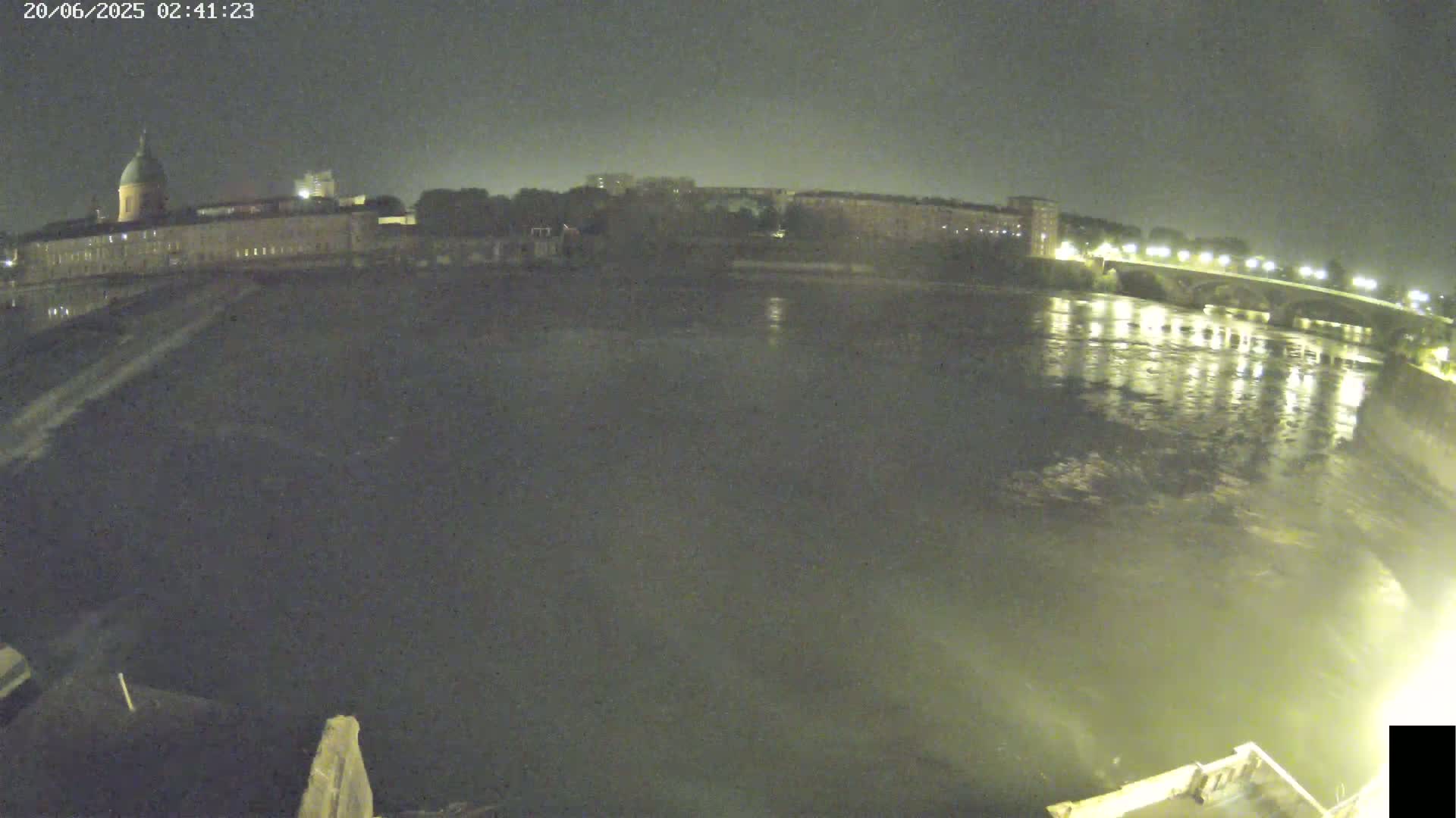 Toulouse City & Garonne River Live Cam - Toulouse, Haute-Garonne, Occitanie, France