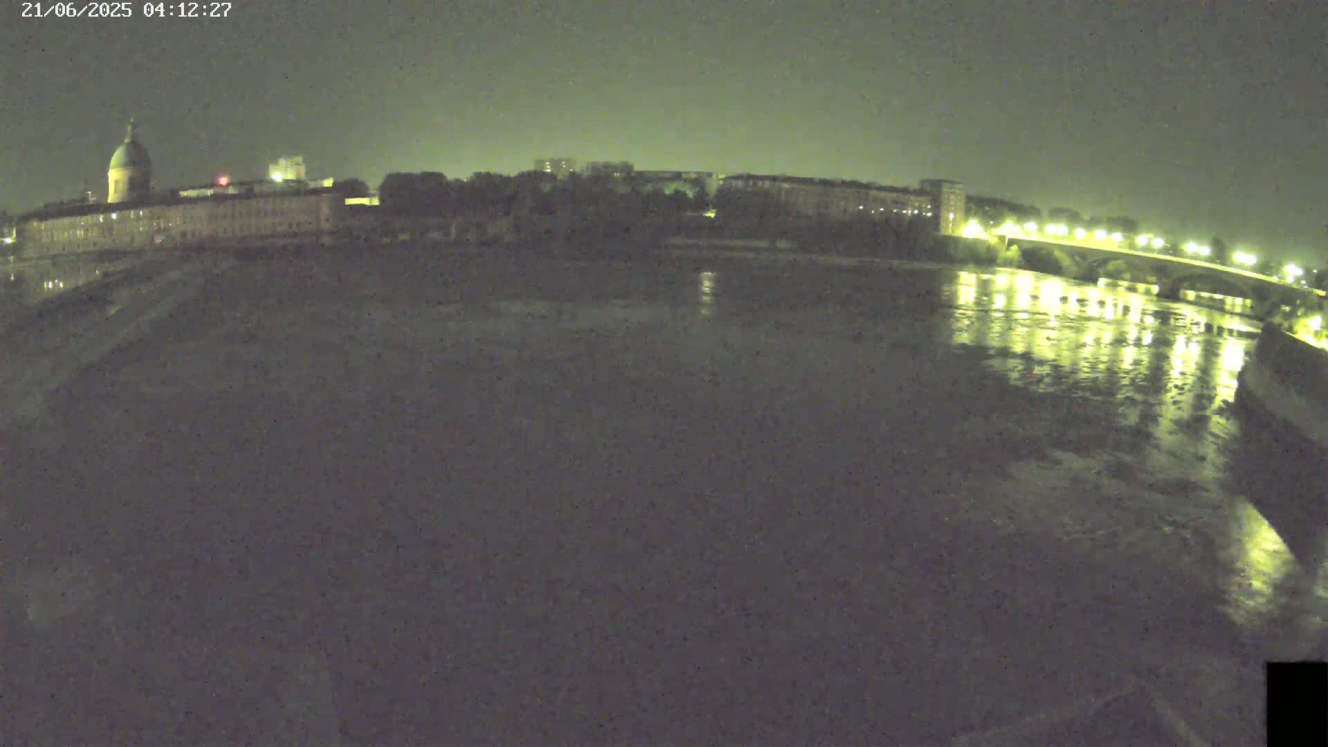 Toulouse City & Garonne River Live Cam - Toulouse, Haute-Garonne, Occitanie, France