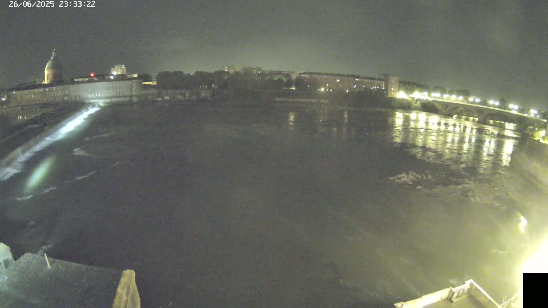 Toulouse City & Garonne River Live Cam - Toulouse, Haute-Garonne, Occitanie, France