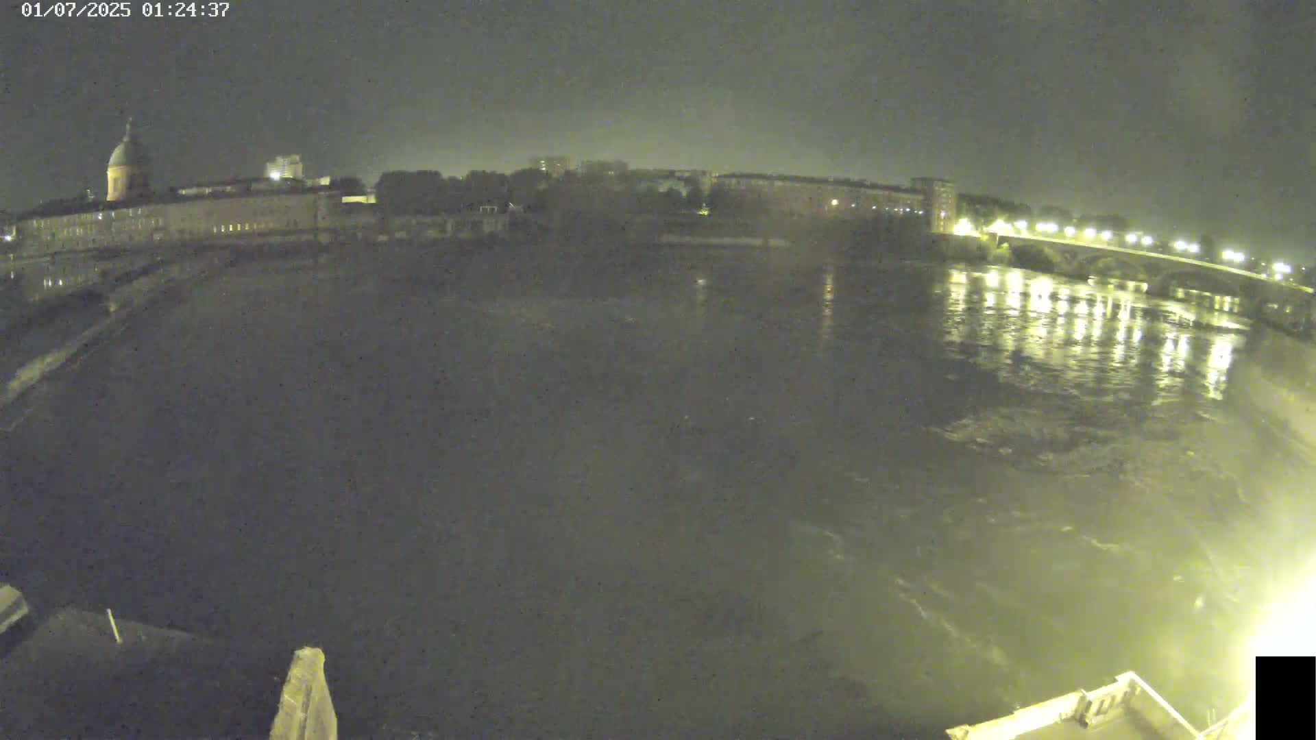 Toulouse City & Garonne River Live Cam - Toulouse, Haute-Garonne, Occitanie, France