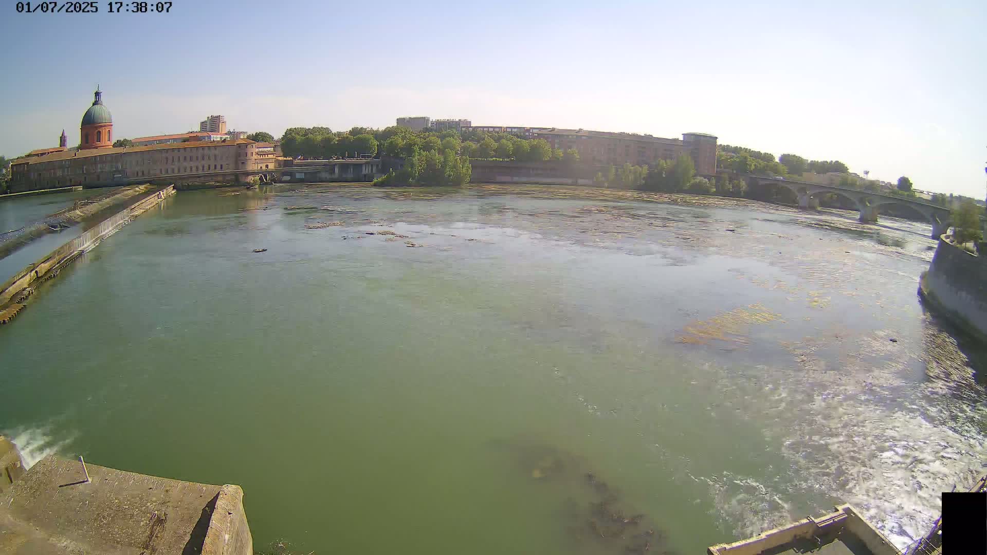 Toulouse City & Garonne River Live Cam - Toulouse, Haute-Garonne, Occitanie, France