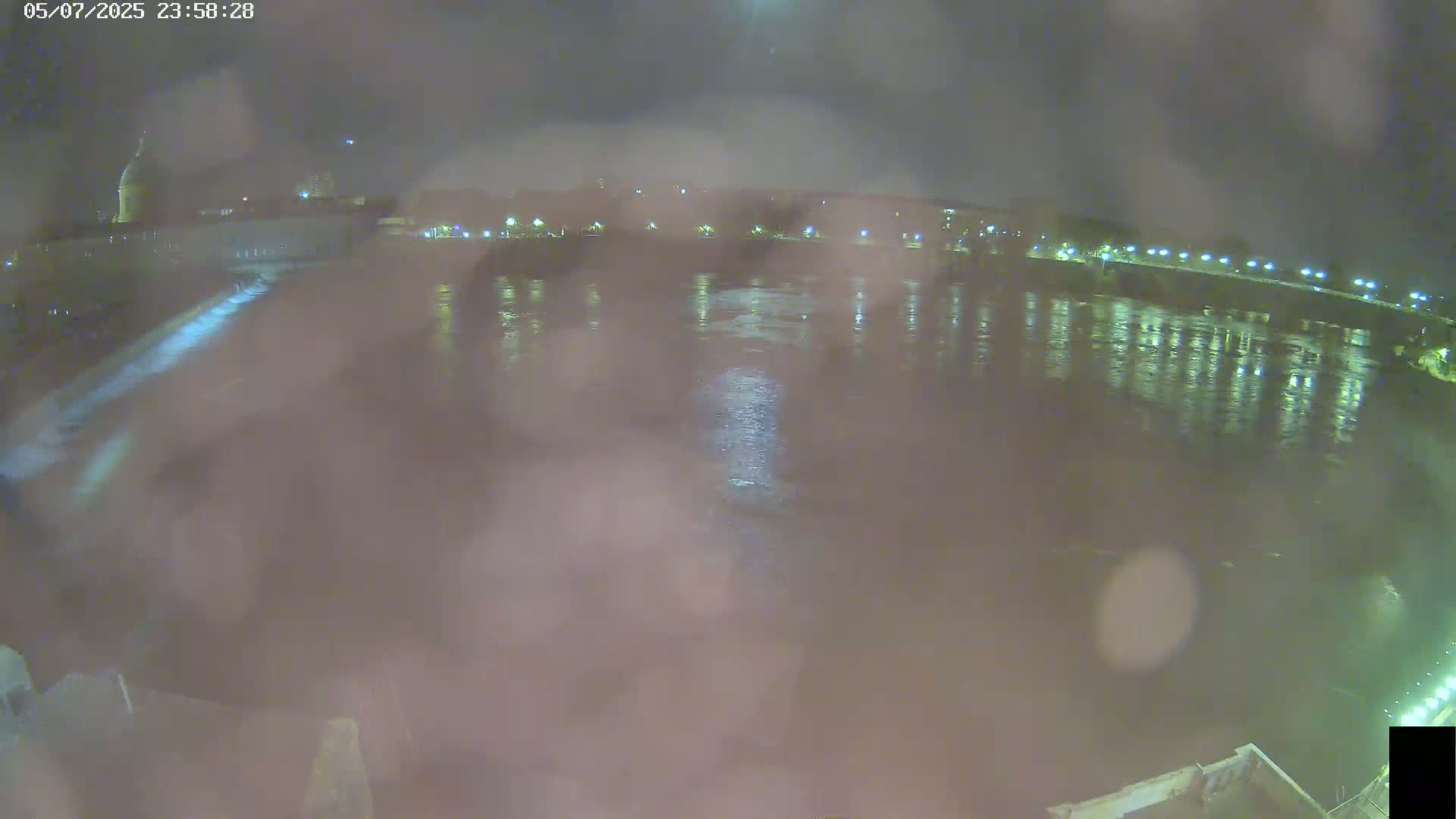Toulouse City & Garonne River Live Cam - Toulouse, Haute-Garonne, Occitanie, France