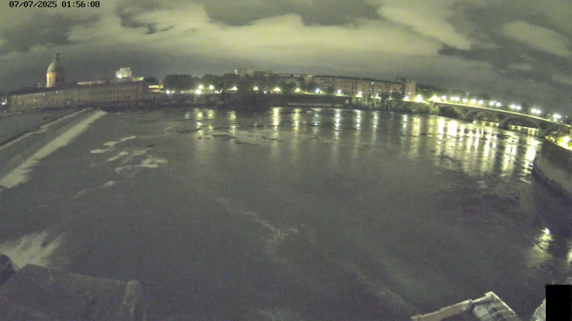 Toulouse City & Garonne River Live Cam - Toulouse, Haute-Garonne, Occitanie, France