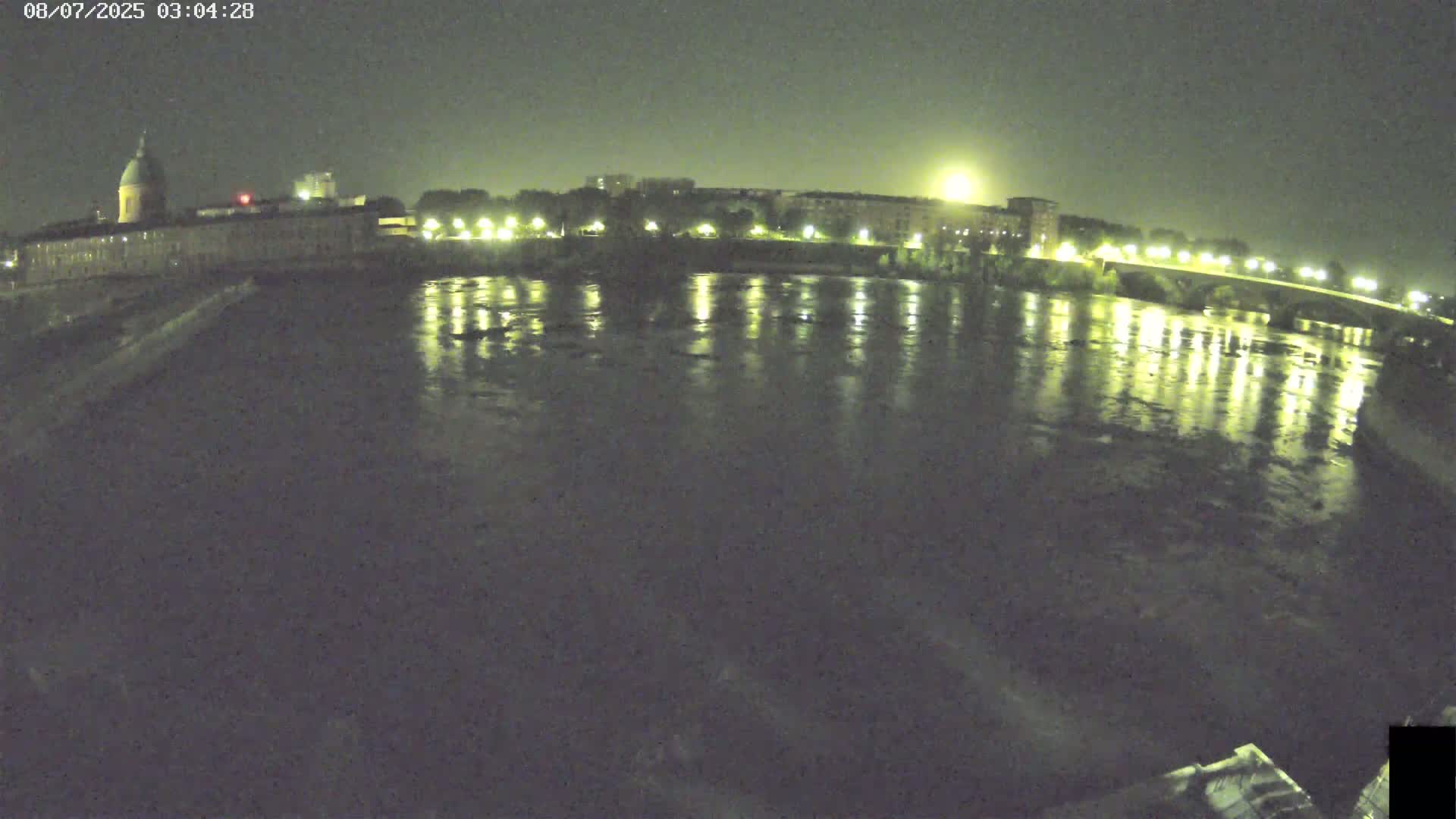 Toulouse City & Garonne River Live Cam - Toulouse, Haute-Garonne, Occitanie, France