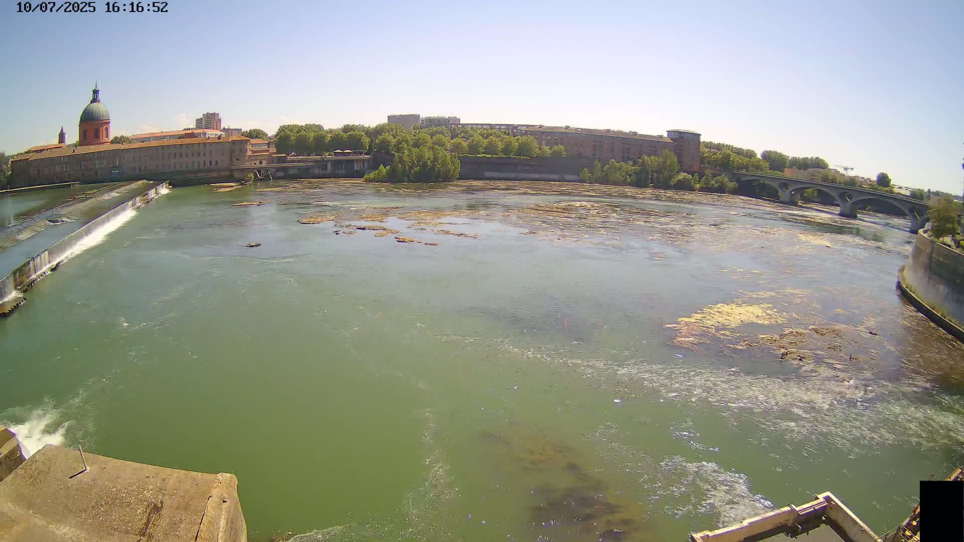 Toulouse City & Garonne River Live Cam - Toulouse, Haute-Garonne, Occitanie, France