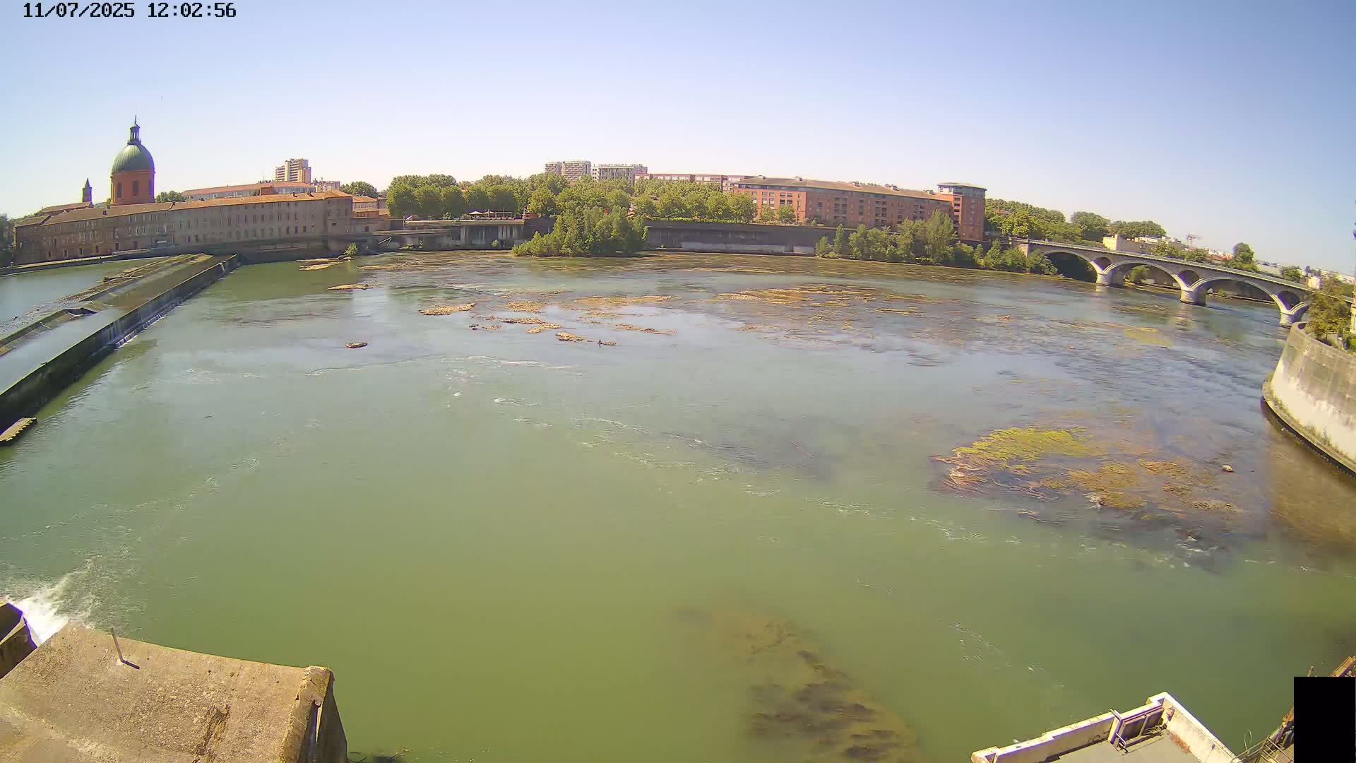 Toulouse City & Garonne River Live Cam - Toulouse, Haute-Garonne, Occitanie, France