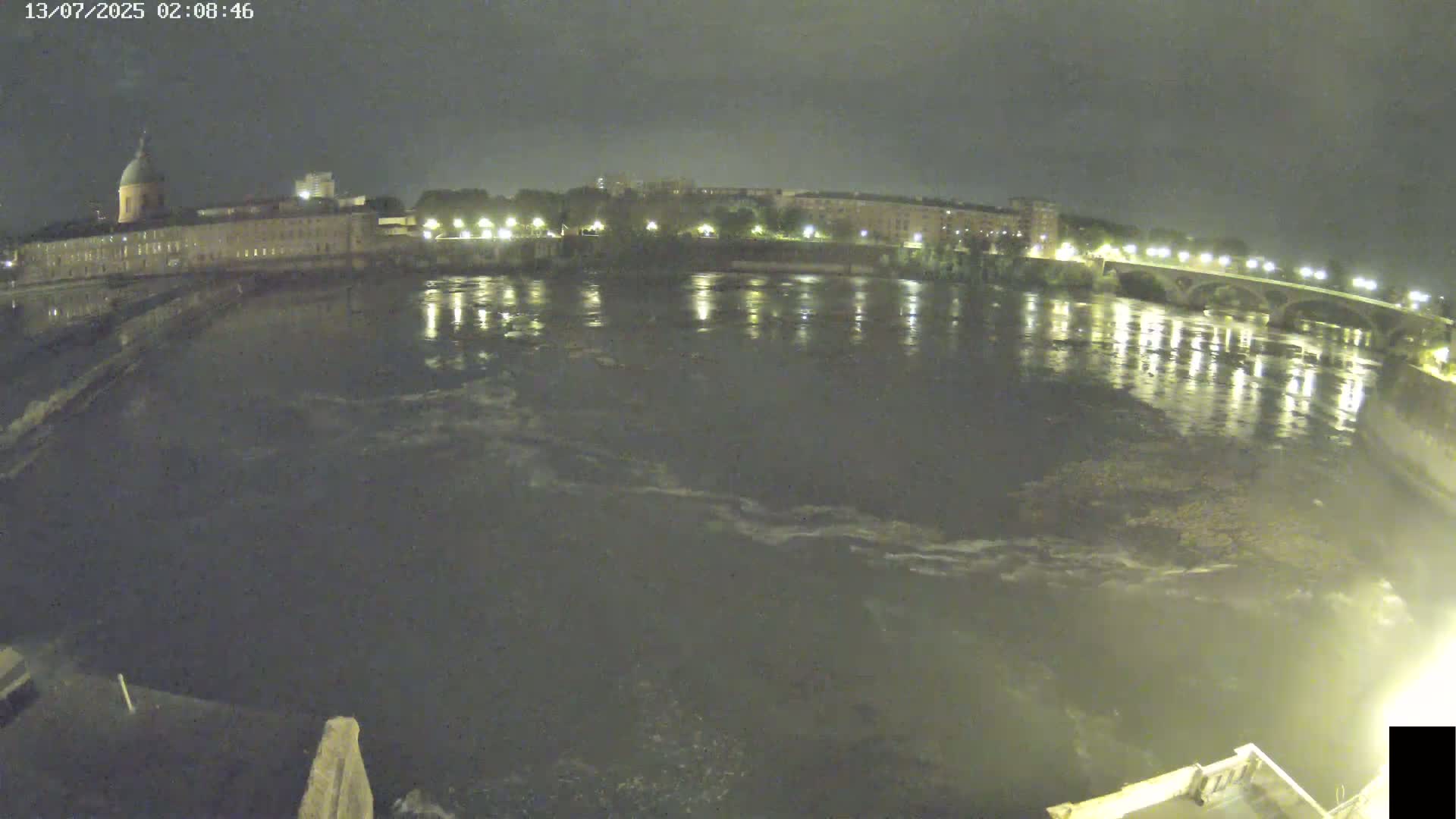 Toulouse City & Garonne River Live Cam - Toulouse, Haute-Garonne, Occitanie, France