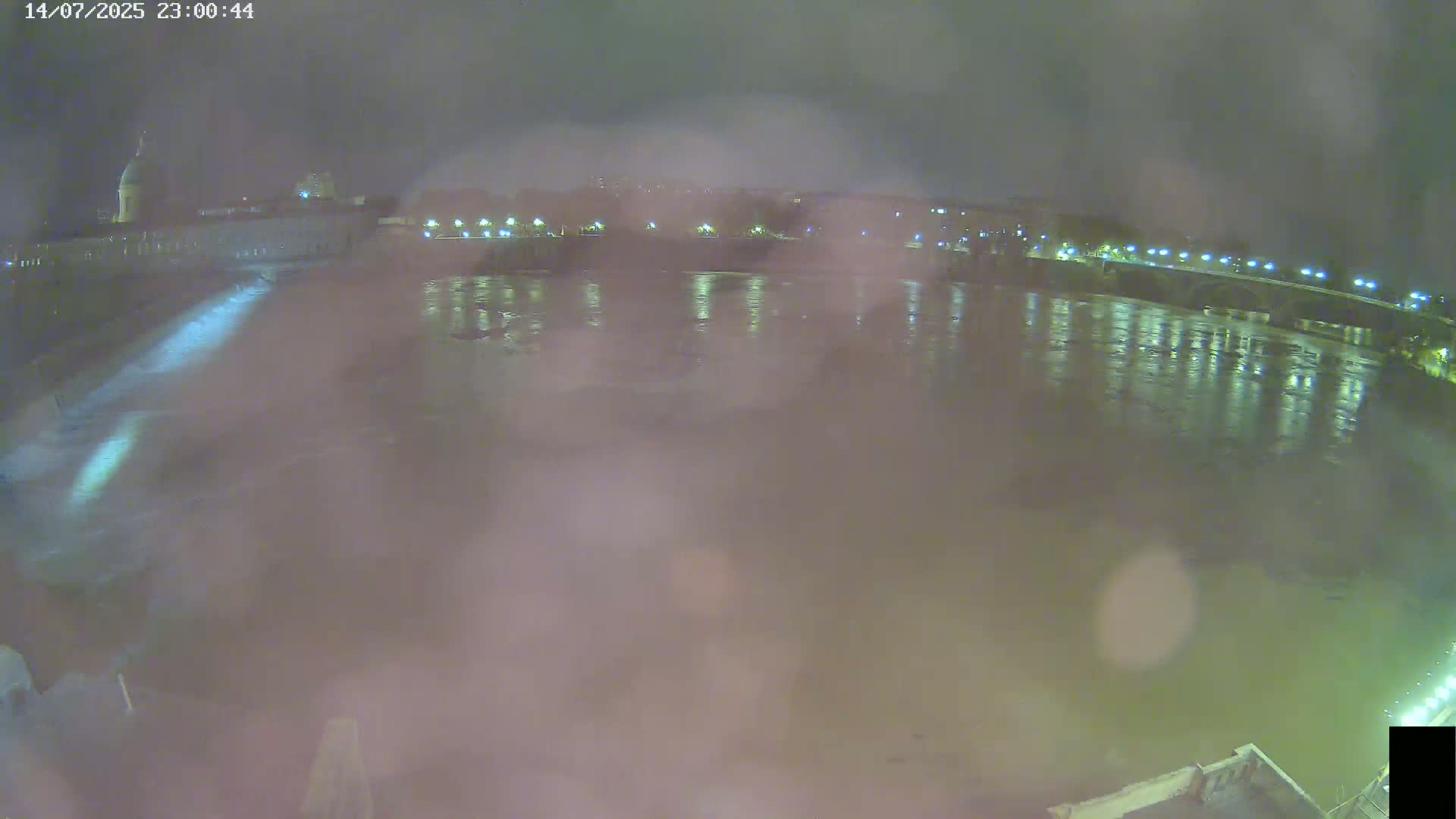 Toulouse City & Garonne River Live Cam - Toulouse, Haute-Garonne, Occitanie, France