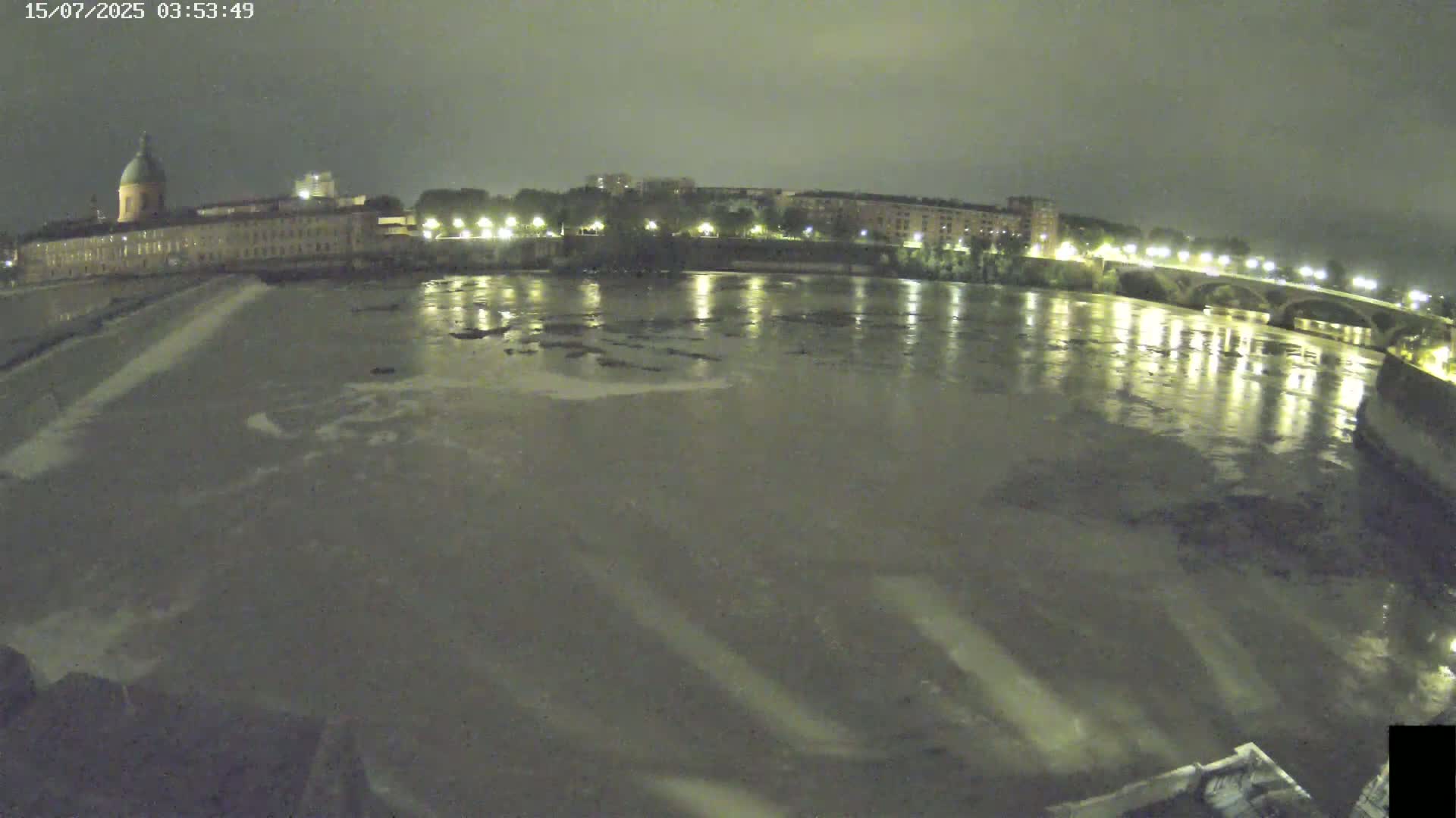 Toulouse City & Garonne River Live Cam - Toulouse, Haute-Garonne, Occitanie, France