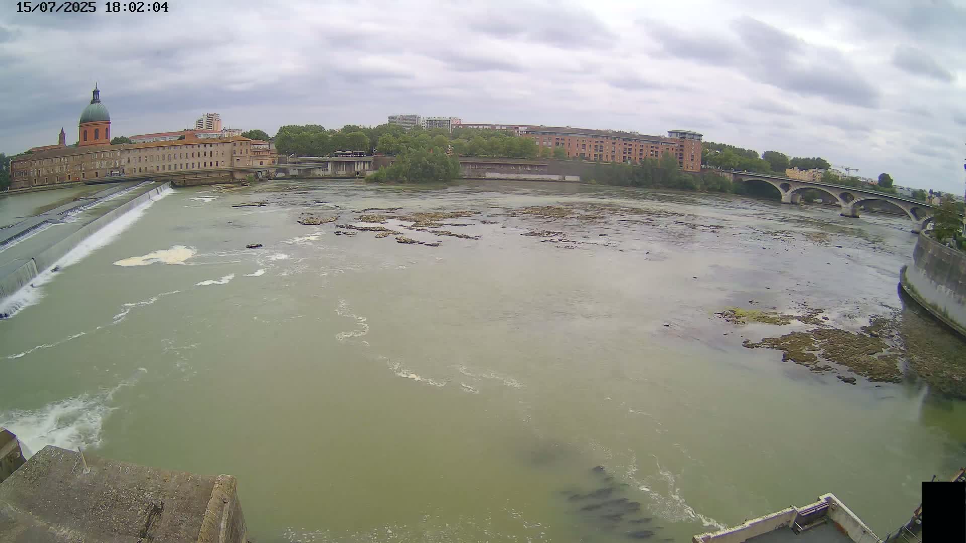 Toulouse City & Garonne River Live Cam - Toulouse, Haute-Garonne, Occitanie, France