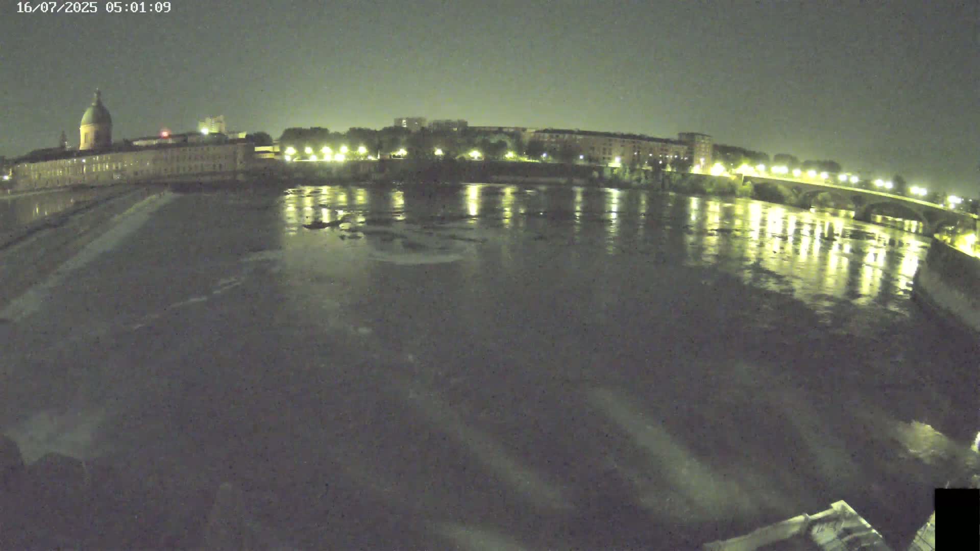 Toulouse City & Garonne River Live Cam - Toulouse, Haute-Garonne, Occitanie, France