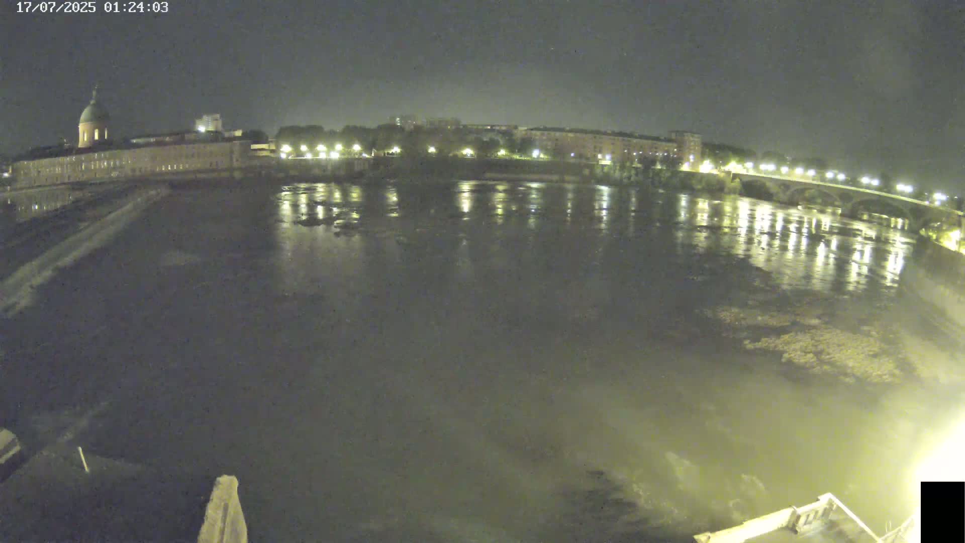 Toulouse City & Garonne River Live Cam - Toulouse, Haute-Garonne, Occitanie, France