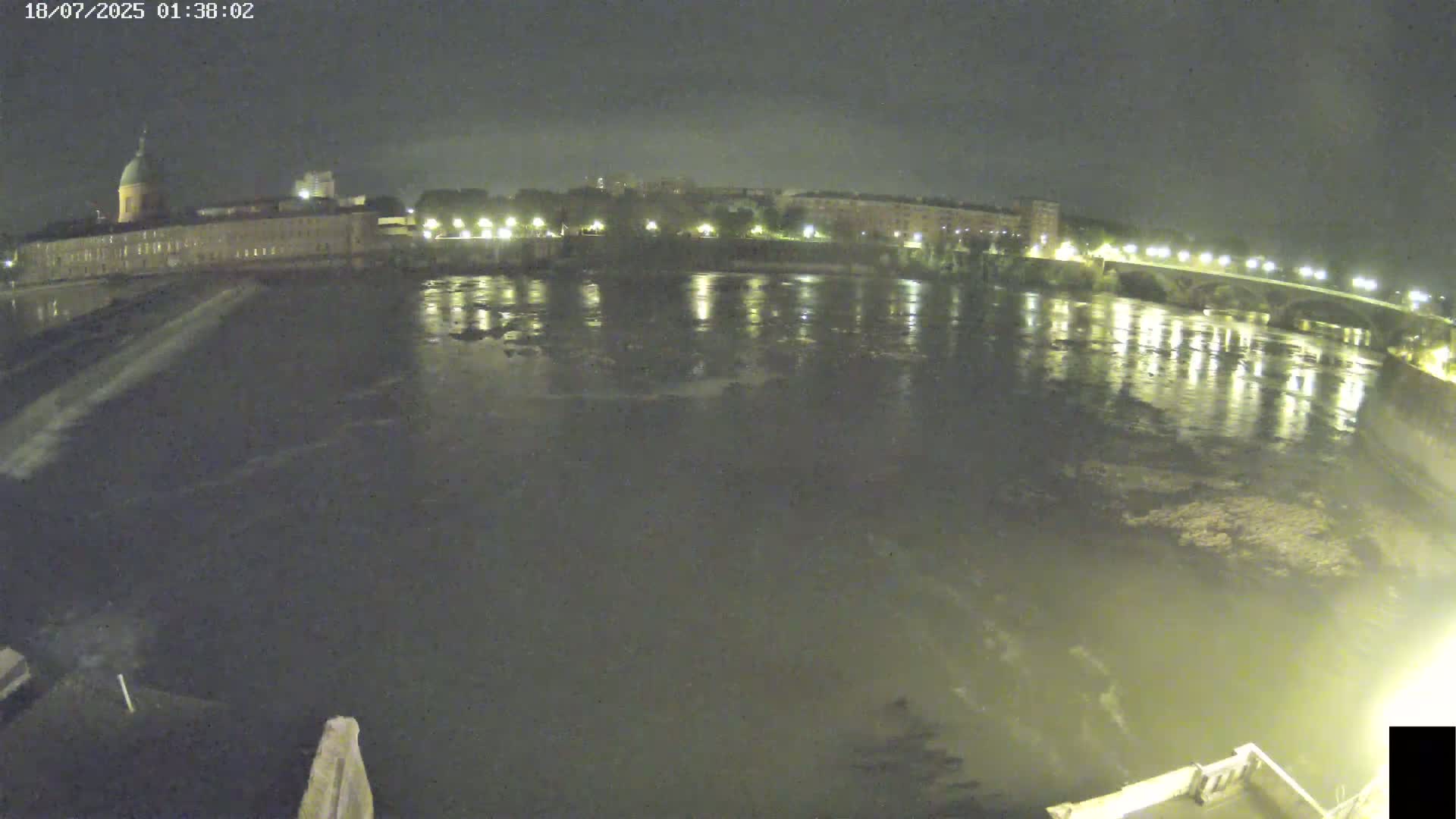 Toulouse City & Garonne River Live Cam - Toulouse, Haute-Garonne, Occitanie, France