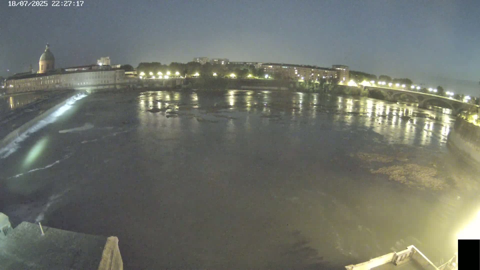 Toulouse City & Garonne River Live Cam - Toulouse, Haute-Garonne, Occitanie, France