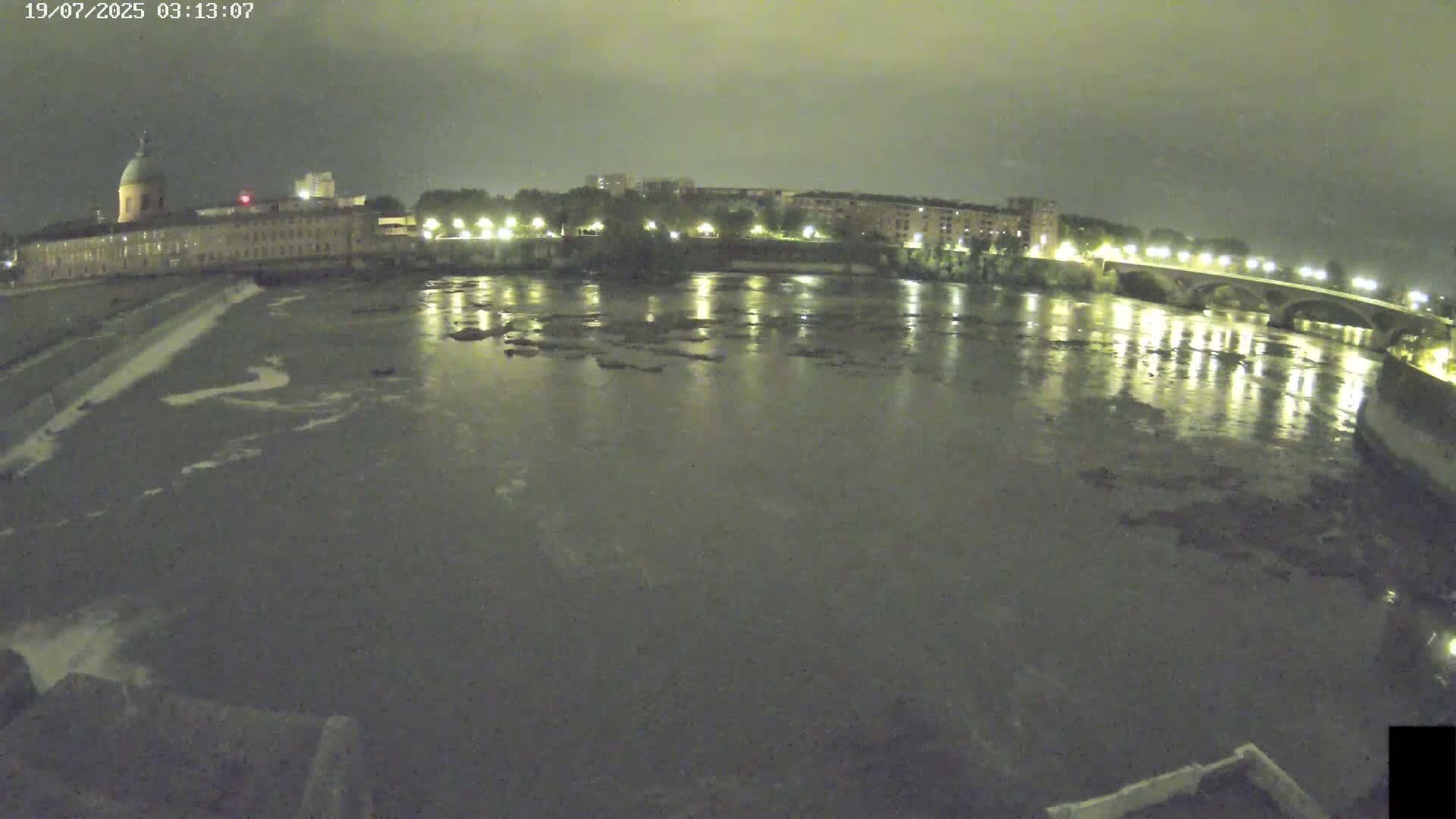 Toulouse City & Garonne River Live Cam - Toulouse, Haute-Garonne, Occitanie, France
