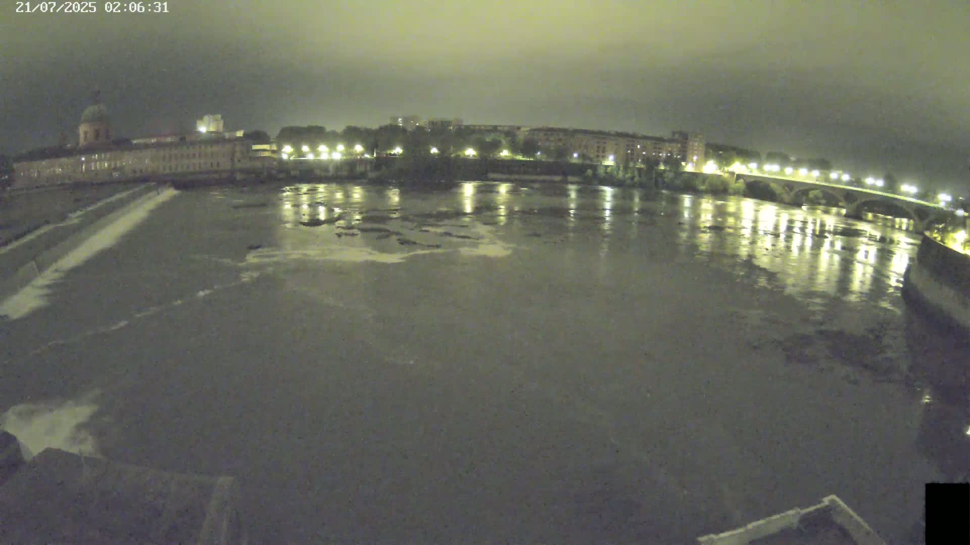 Toulouse City & Garonne River Live Cam - Toulouse, Haute-Garonne, Occitanie, France