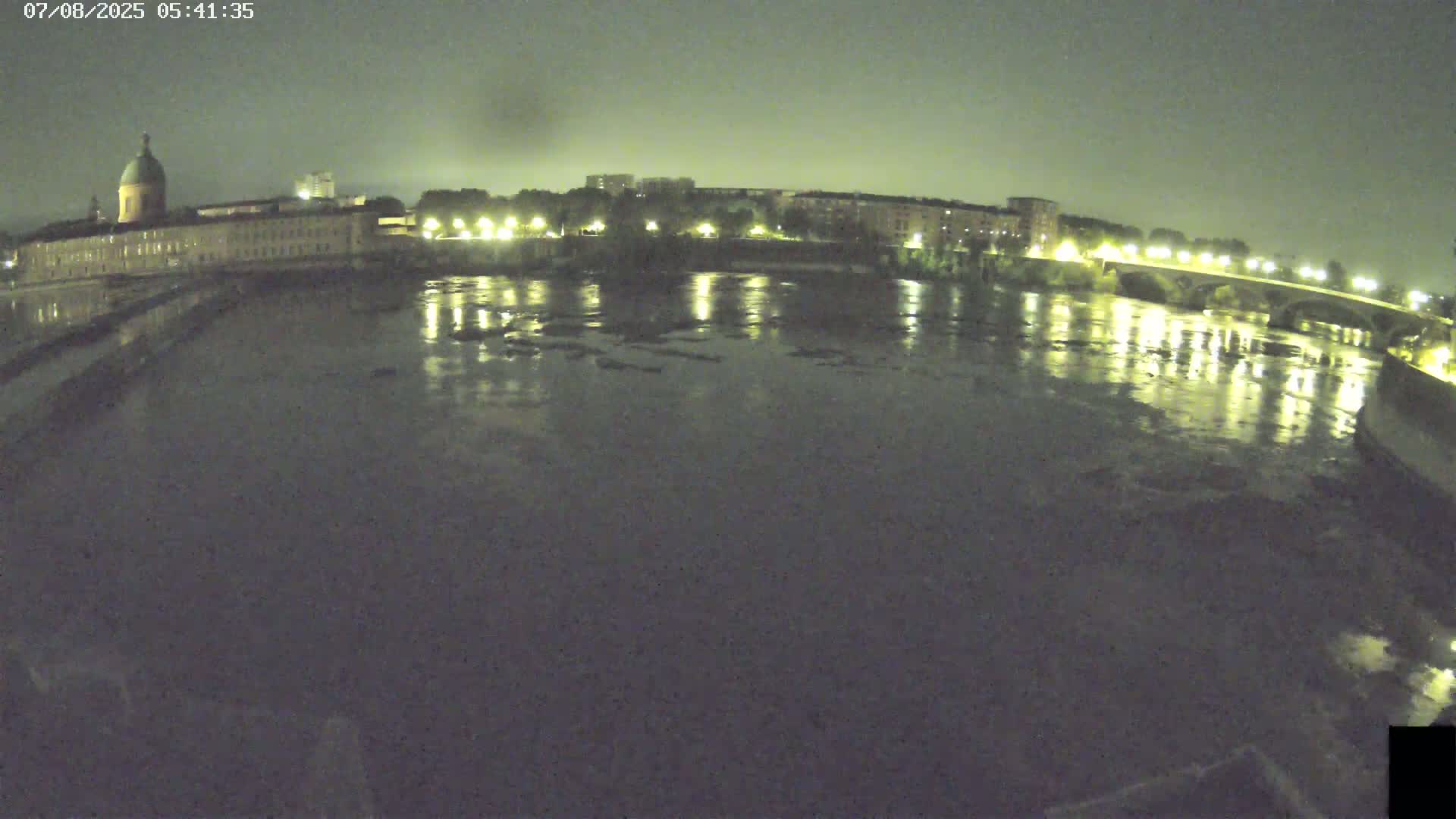 Toulouse City & Garonne River Live Cam - Toulouse, Haute-Garonne, Occitanie, France