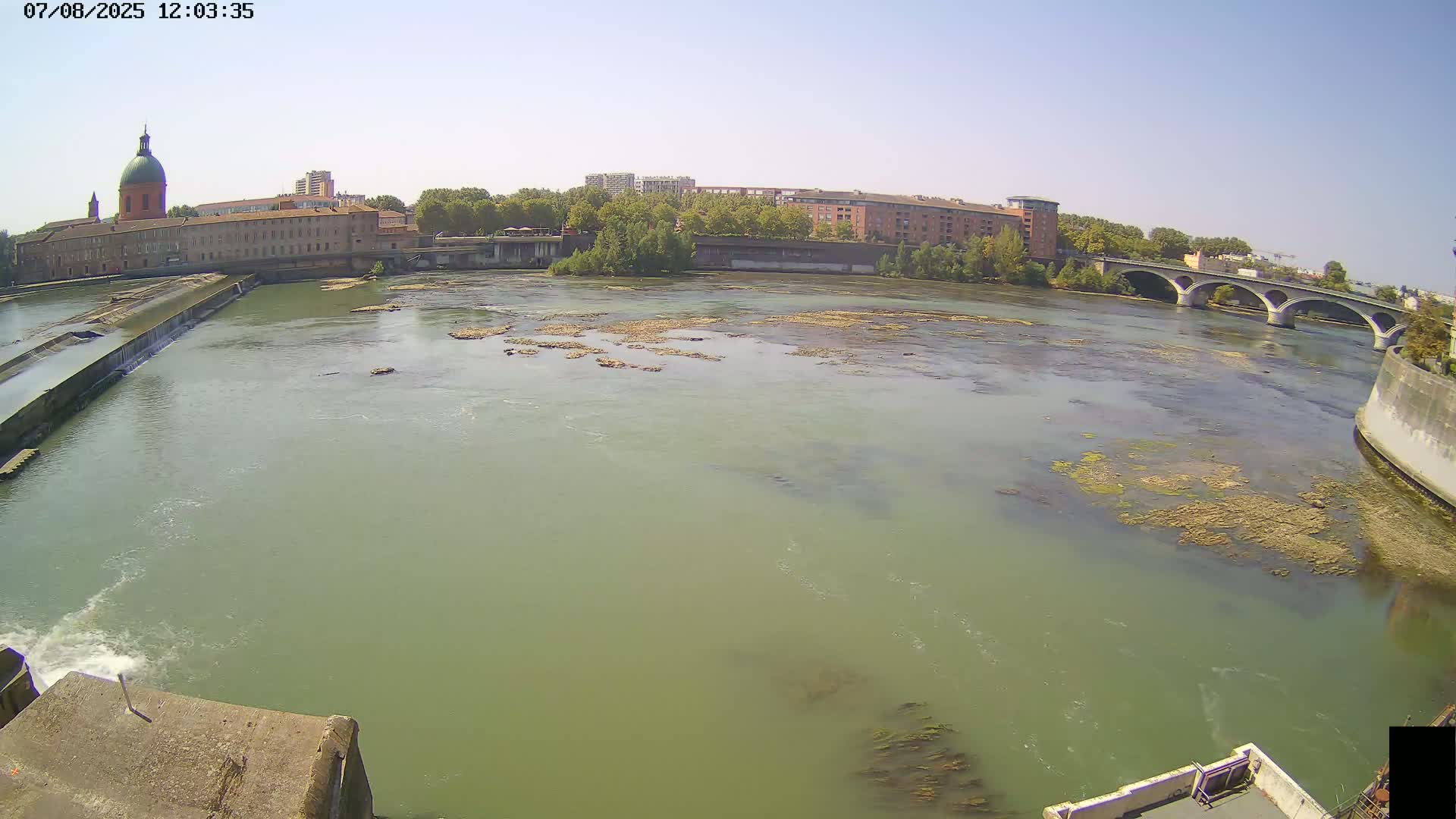 Toulouse City & Garonne River Live Cam - Toulouse, Haute-Garonne, Occitanie, France