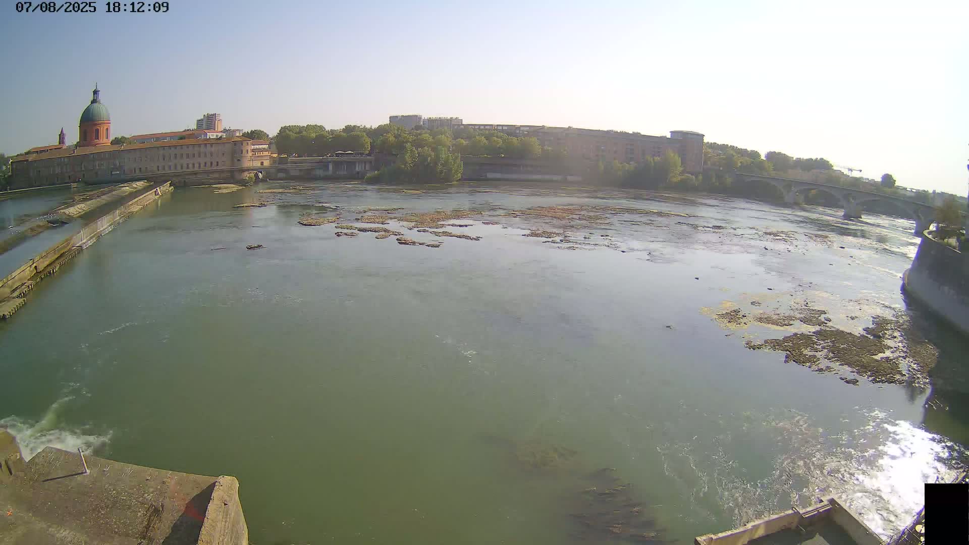 Toulouse City & Garonne River Live Cam - Toulouse, Haute-Garonne, Occitanie, France