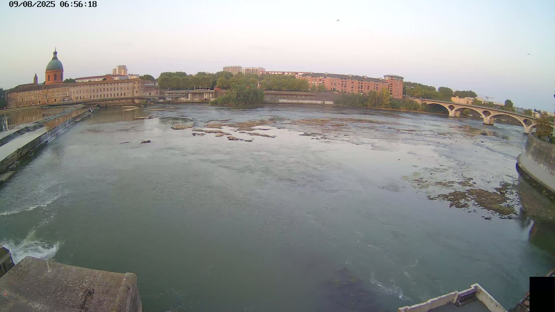 Toulouse City & Garonne River Live Cam - Toulouse, Haute-Garonne, Occitanie, France