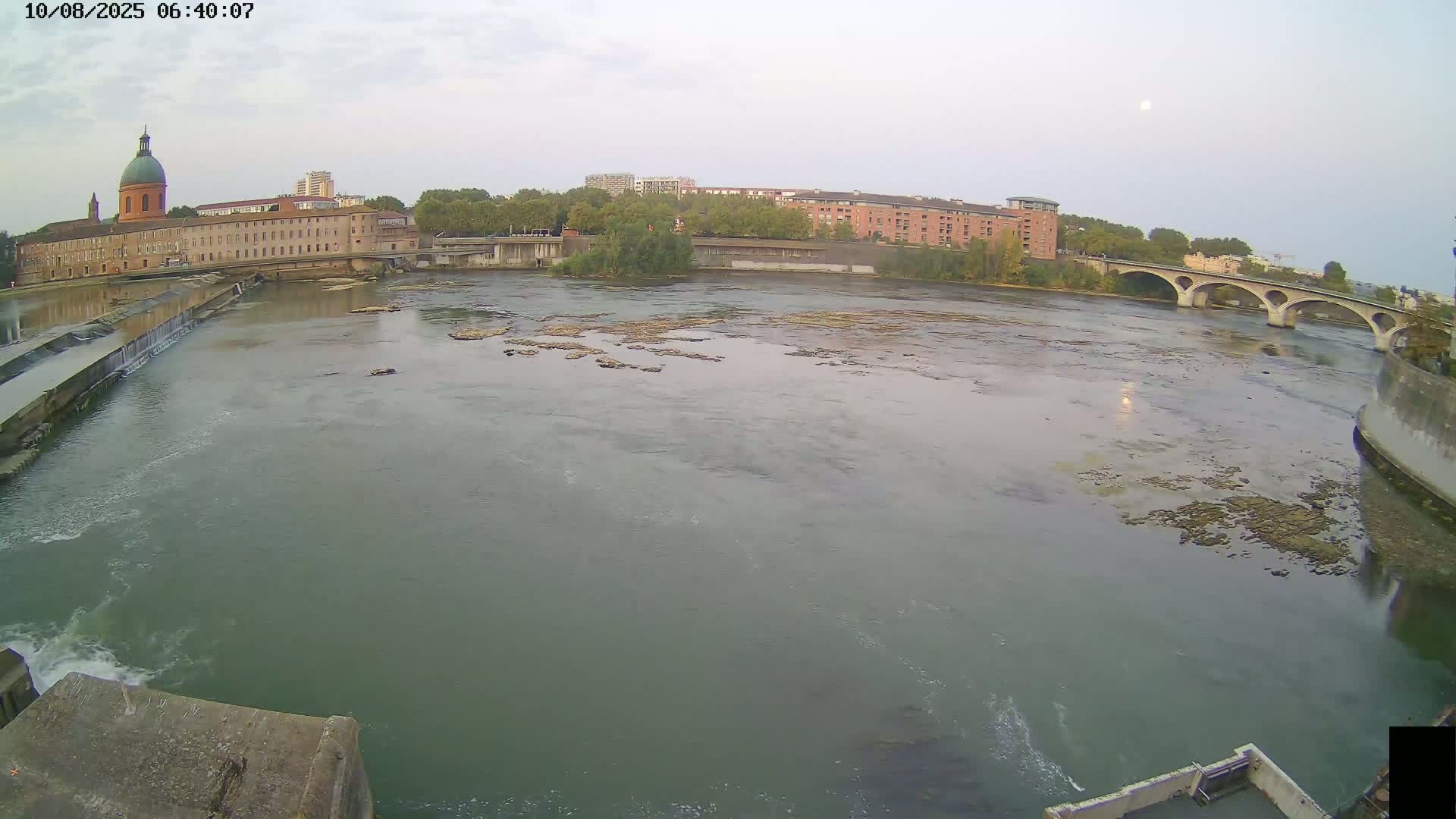 Toulouse City & Garonne River Live Cam - Toulouse, Haute-Garonne, Occitanie, France