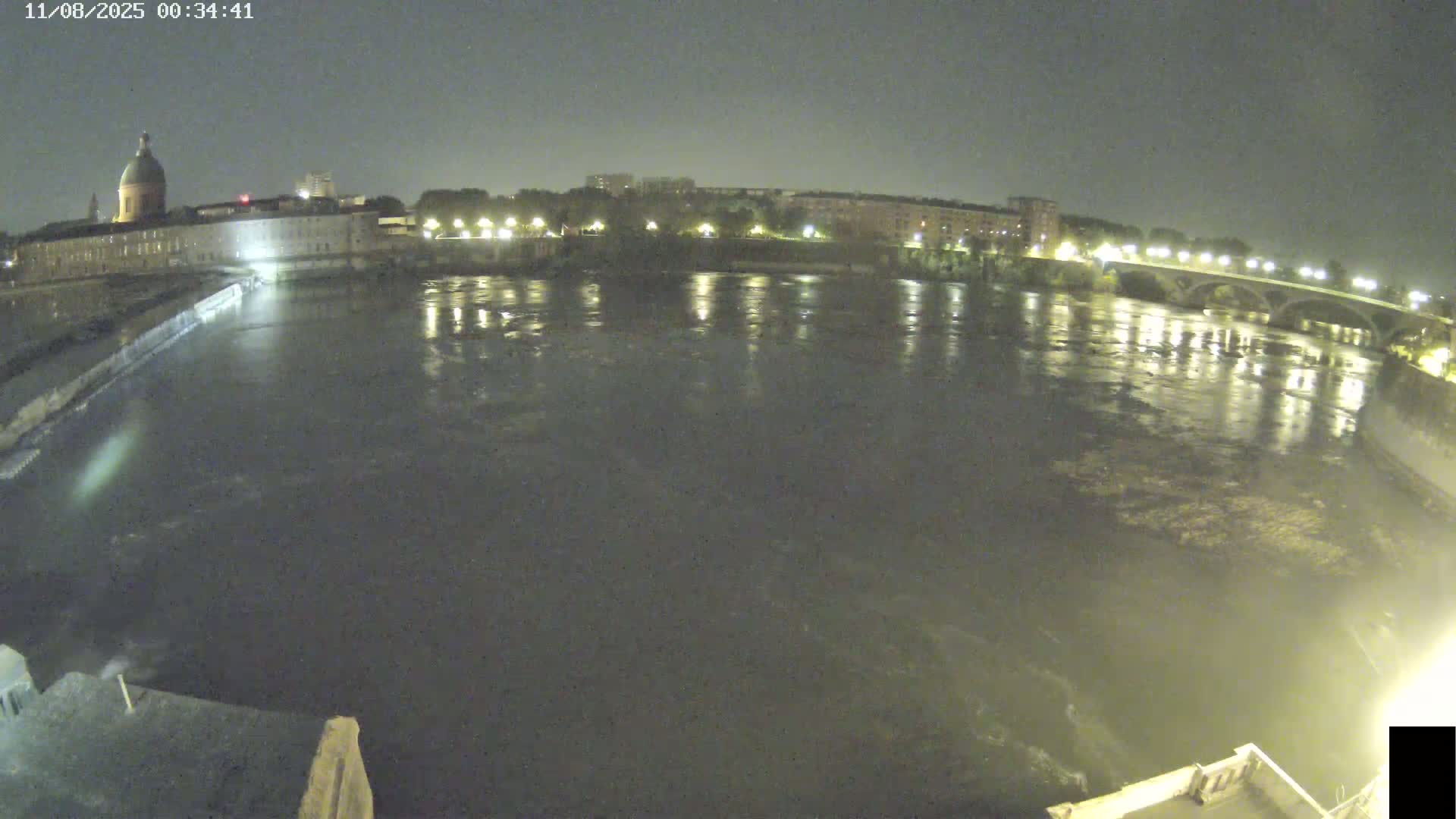 Toulouse City & Garonne River Live Cam - Toulouse, Haute-Garonne, Occitanie, France