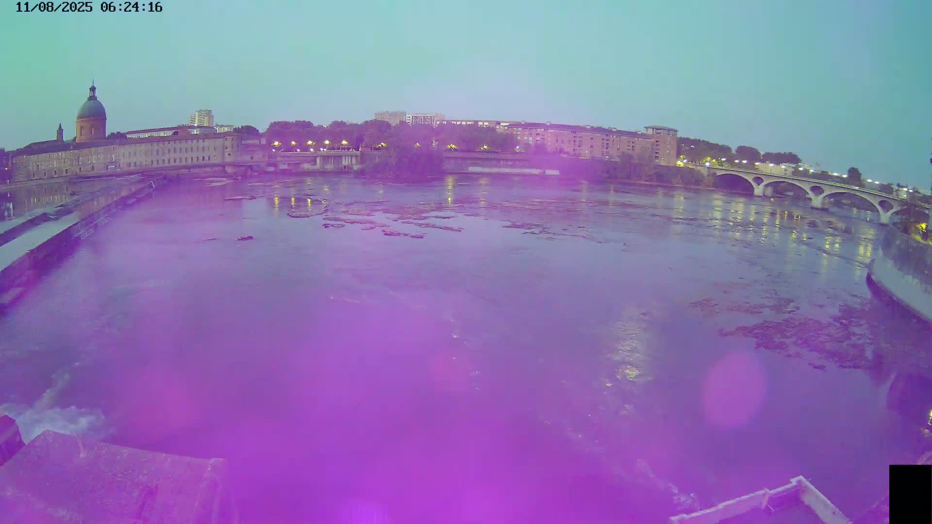 Toulouse City & Garonne River Live Cam - Toulouse, Haute-Garonne, Occitanie, France