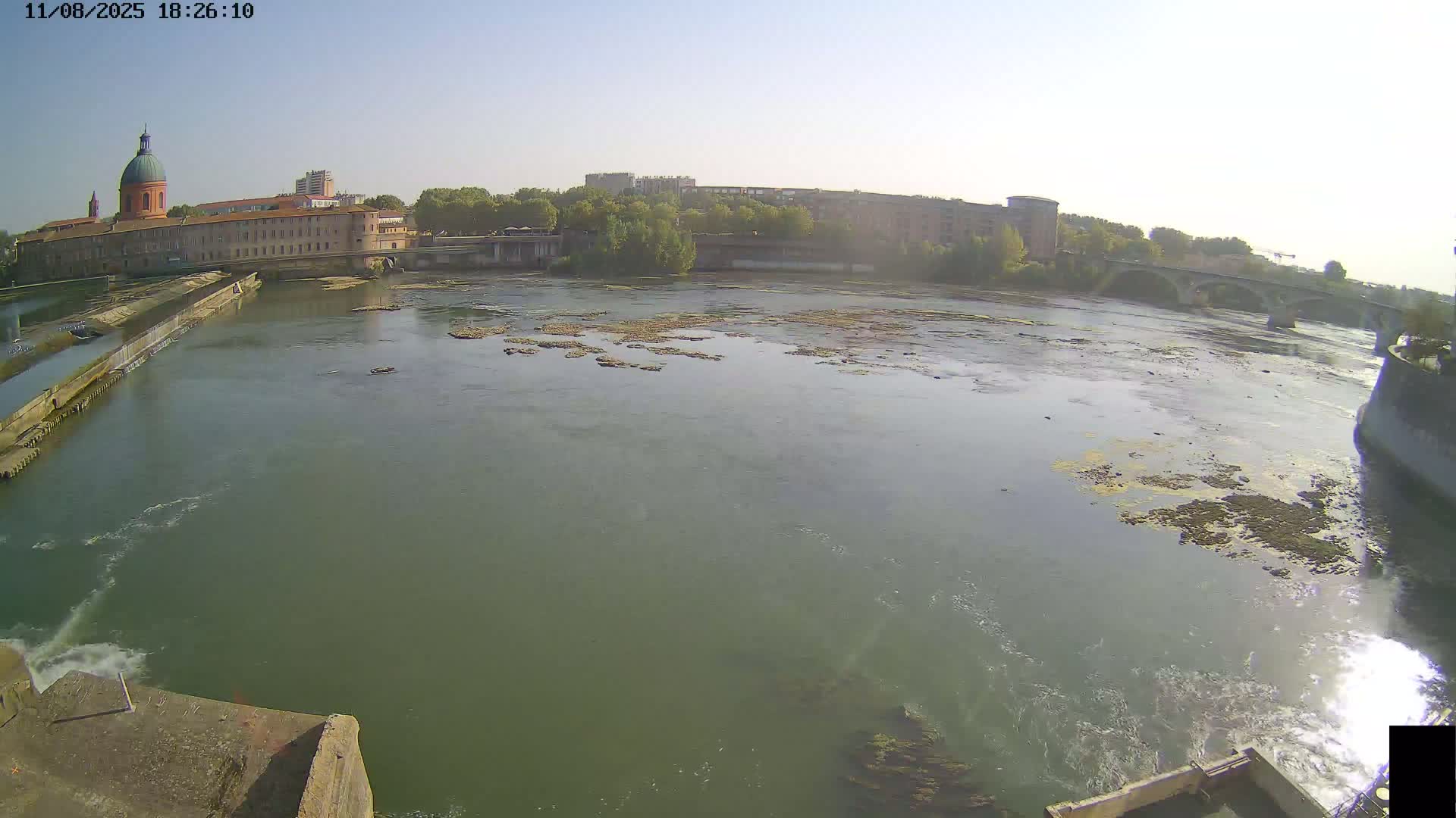 Toulouse City & Garonne River Live Cam - Toulouse, Haute-Garonne, Occitanie, France